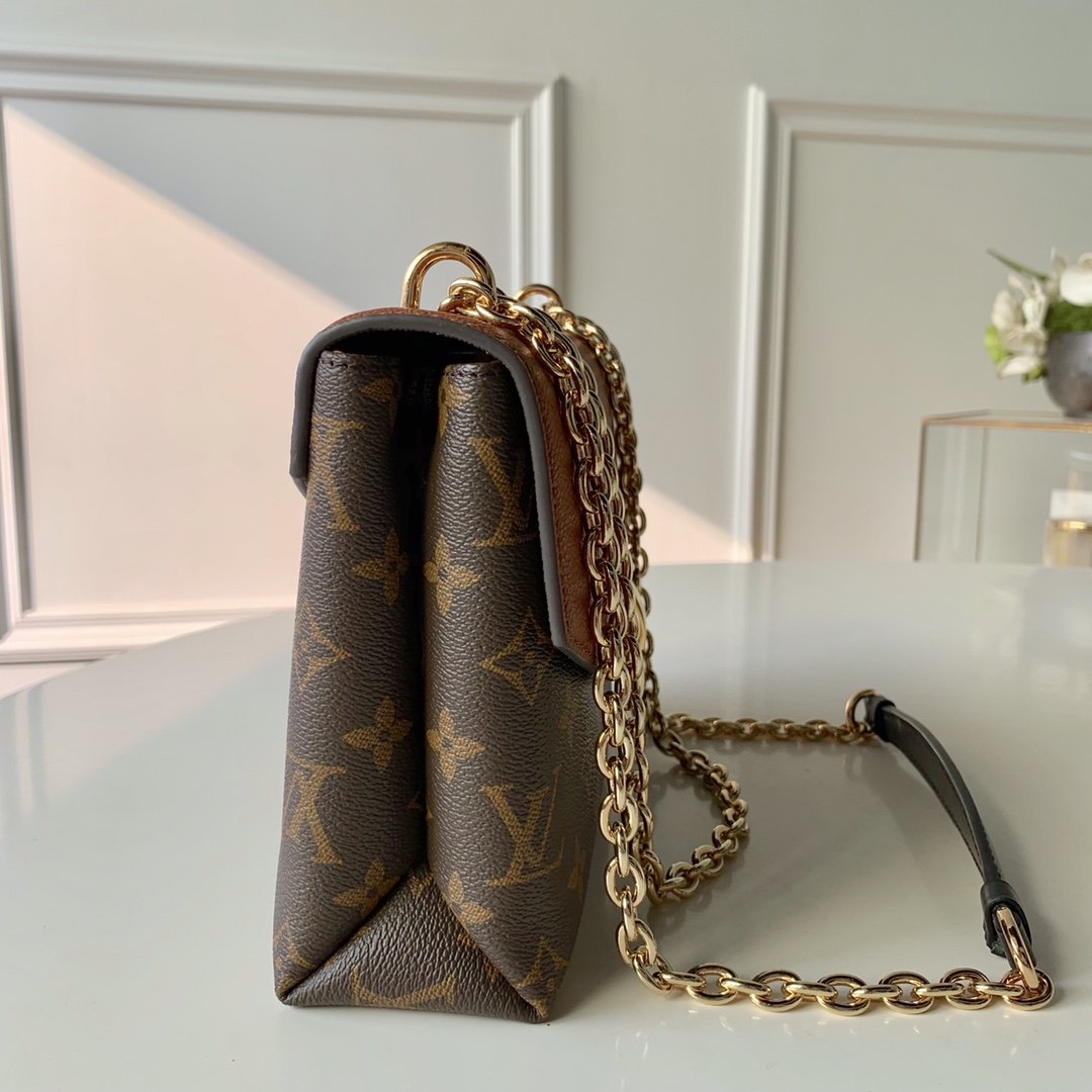 Louis Vuitton Saint Placide Chain Bag-24.5*6.5*16.5CM Louis Vuitton Saint Placide Chain Bag-24.5*6.5*16.5CM