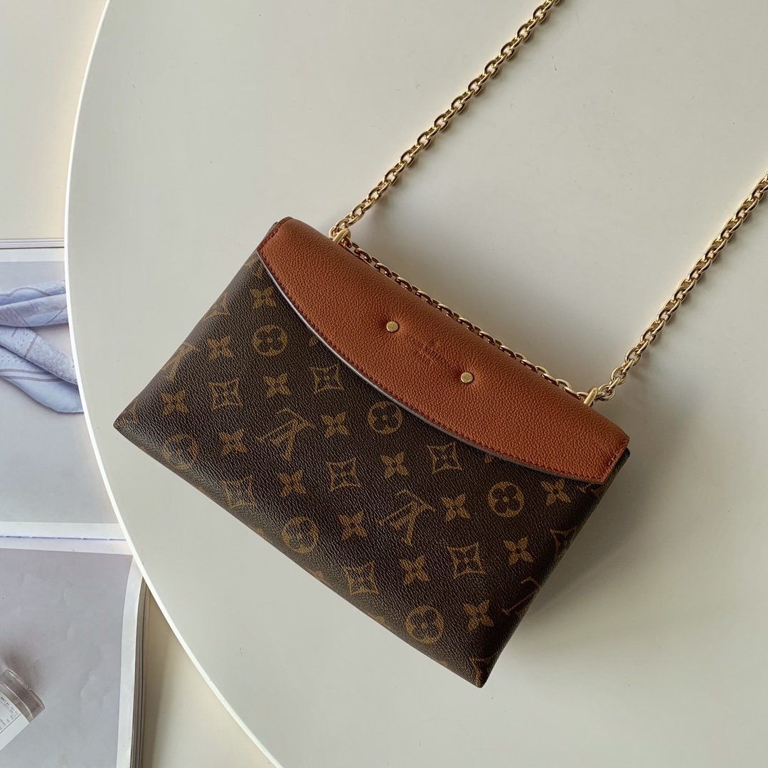 Louis Vuitton Saint Placide Chain Bag-24.5*6.5*16.5CM Louis Vuitton Saint Placide Chain Bag-24.5*6.5*16.5CM
