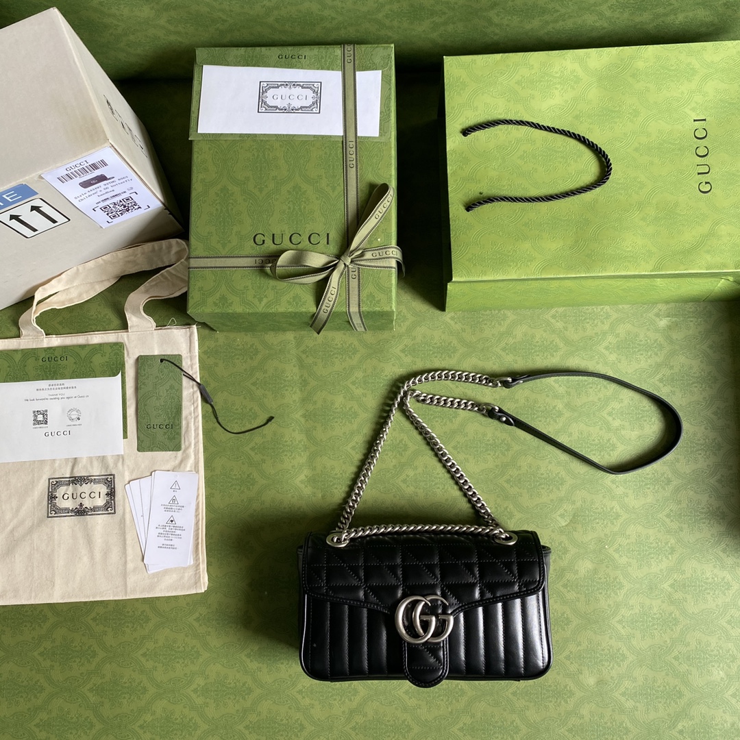 Gucci Marmont Bag-26*15*7CM Gucci Marmont Bag-26*15*7CM
