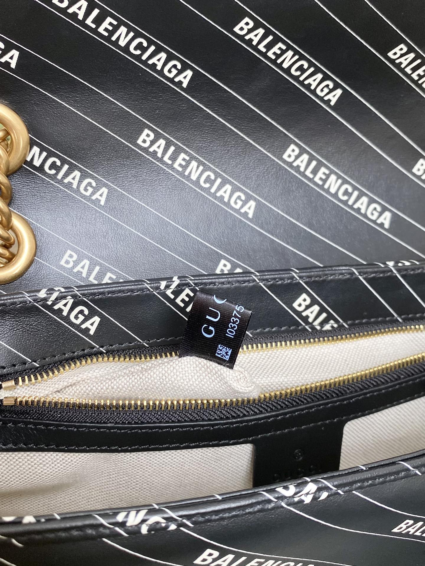 Gucci&Balenciaga Marmont Bag-26*15*7CM