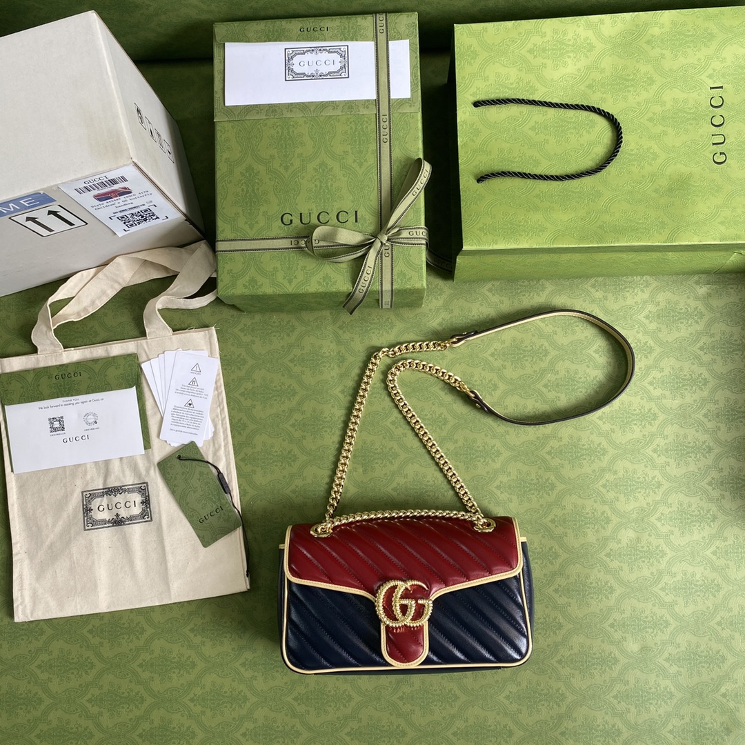 Gucci Marmont Bag-26*15*7CM Gucci Marmont Bag-26*15*7CM