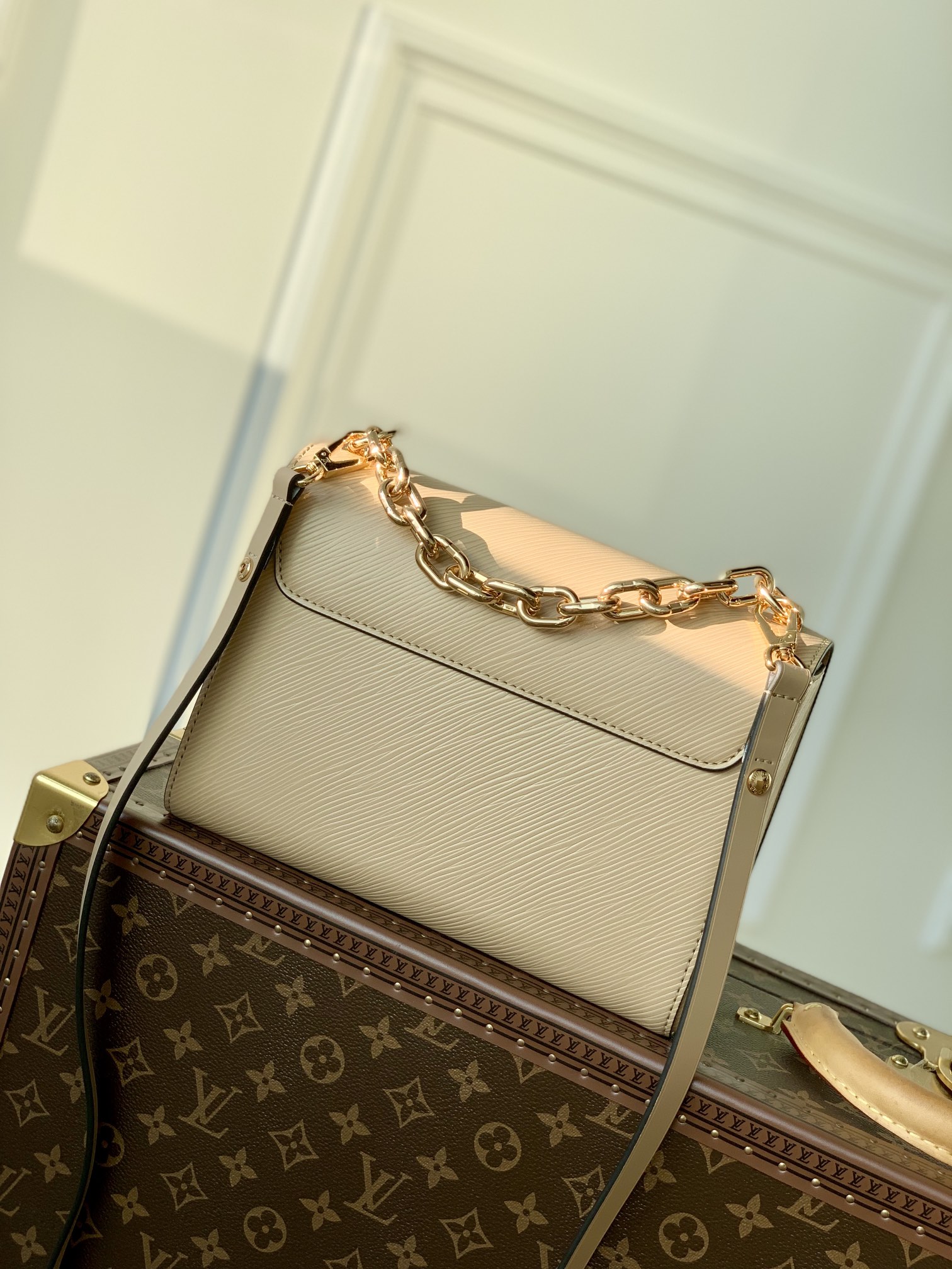 Louis Vuitton Twist MM-23*18*8CM