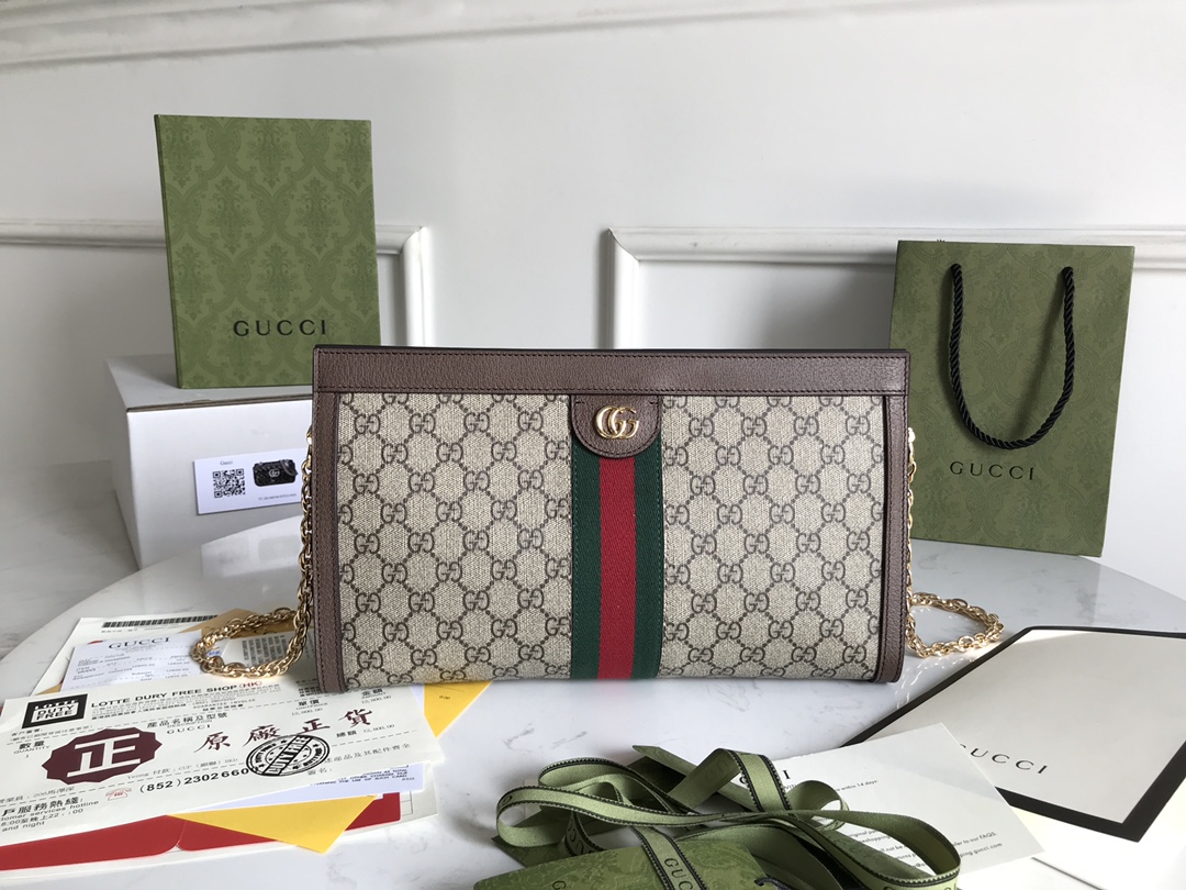 Gucci Ophidia Bag-32.5x20x10CM