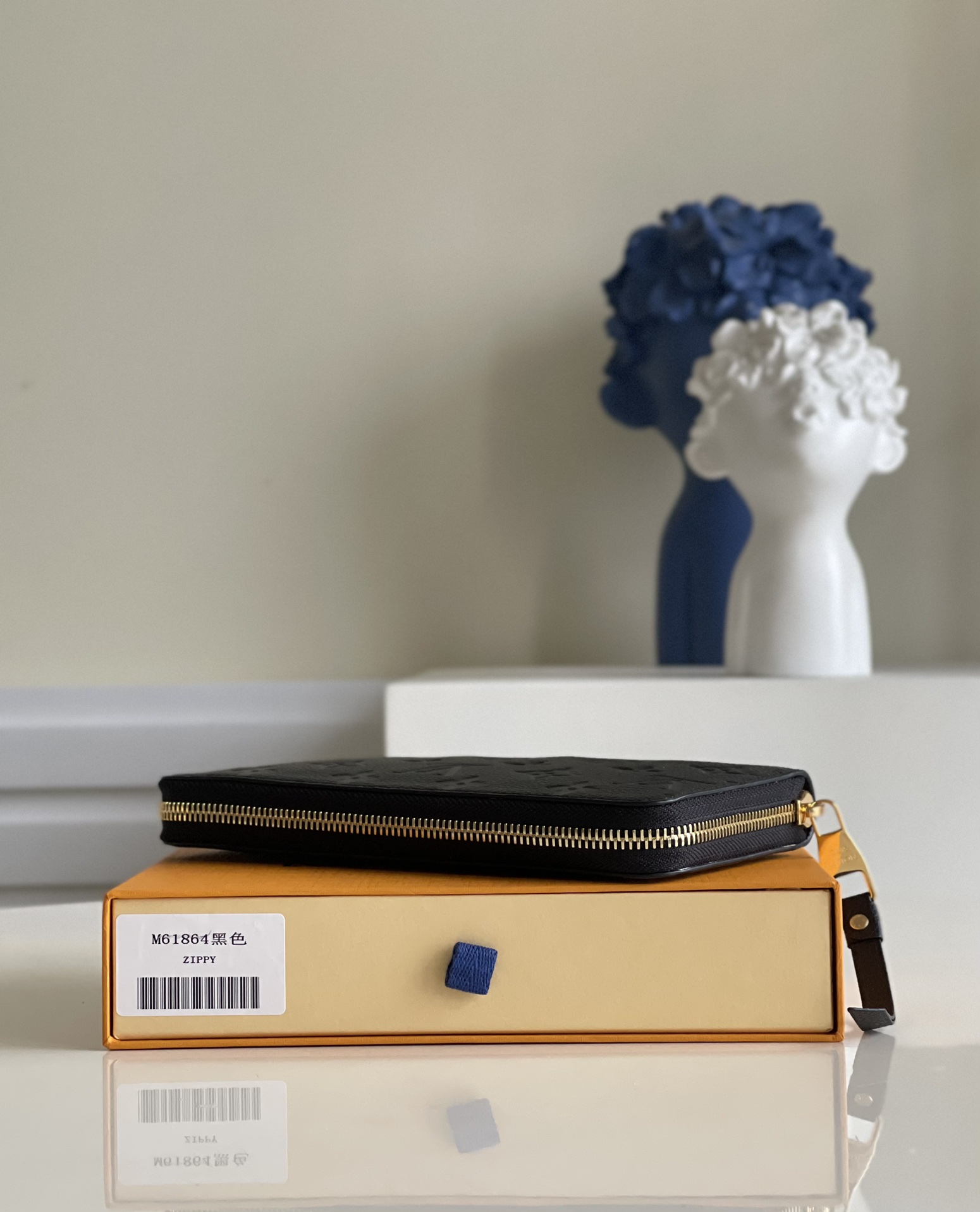 Louis Vuitton Monogram Empreinte Wallet-9.5*10.5*2.5 CM
