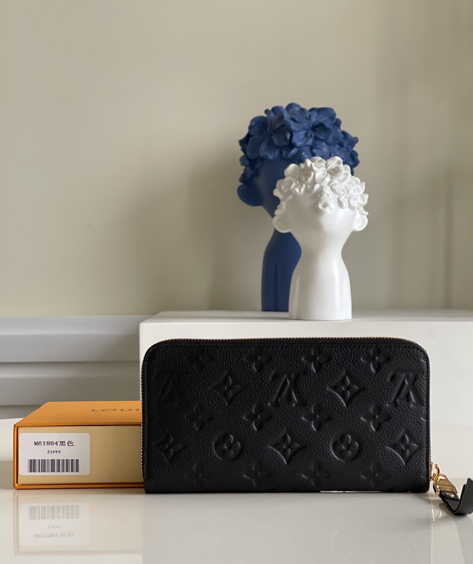 Louis Vuitton Monogram Empreinte Wallet-9.5*10.5*2.5 CM