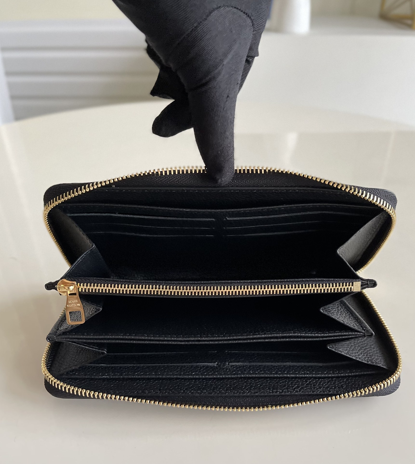 Louis Vuitton Monogram Empreinte Wallet-9.5*10.5*2.5 CM Louis Vuitton Monogram Empreinte Wallet-9.5*10.5*2.5 CM