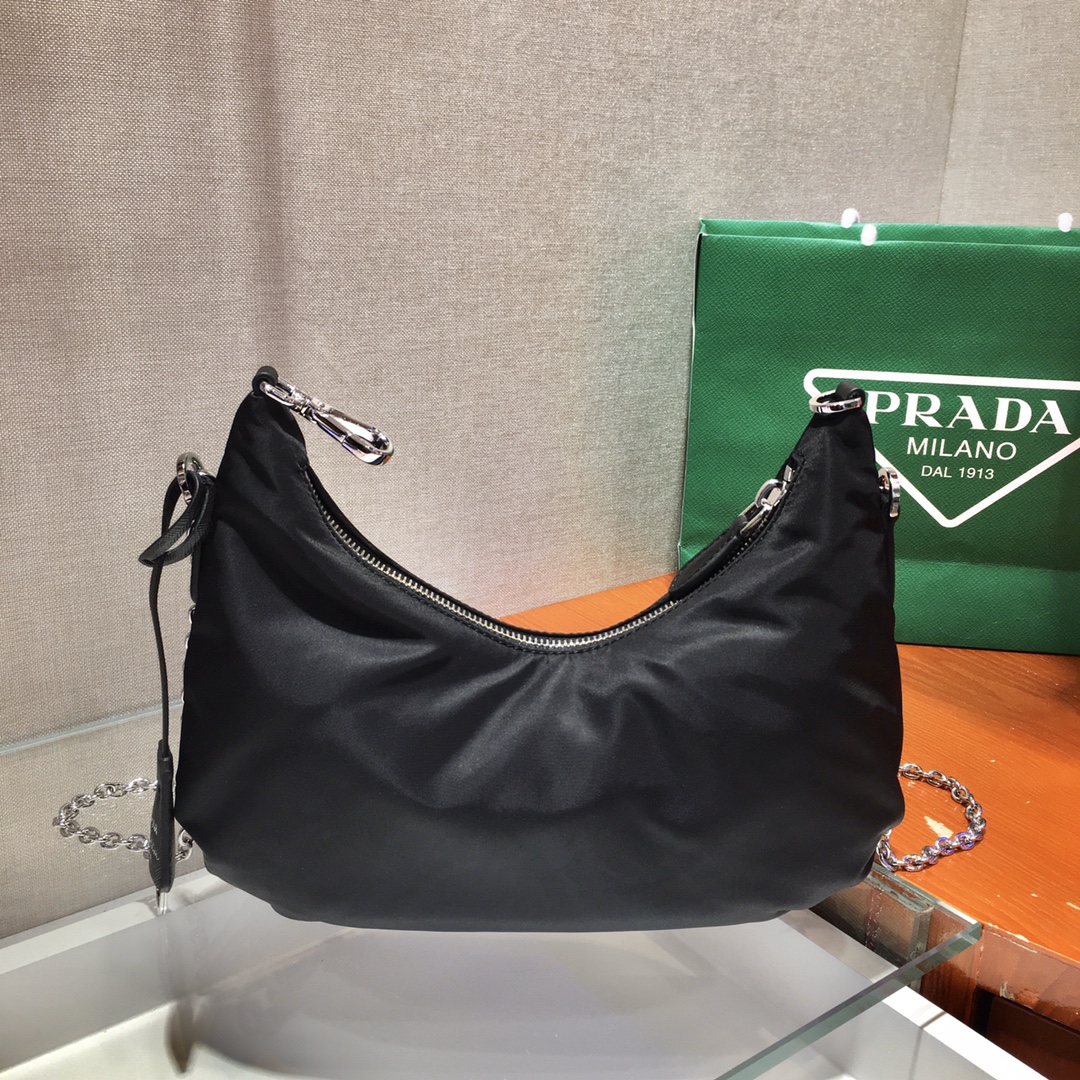 Prada Hobo Bag-1BH172 -24*16*7CM Prada Hobo Bag-1BH172 -24*16*7CM
