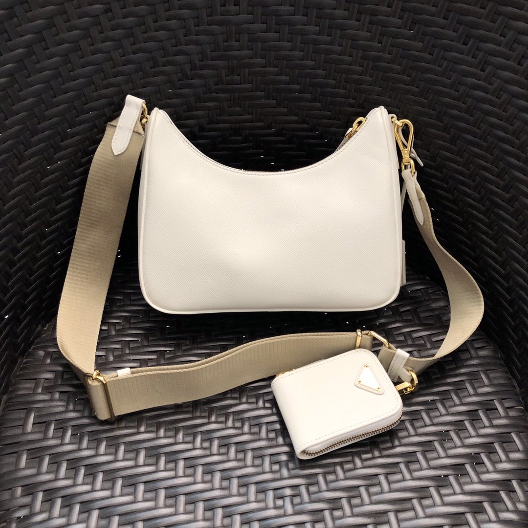 Prada Nylon Hobo Bag-BH204 -23*17*6.5CM