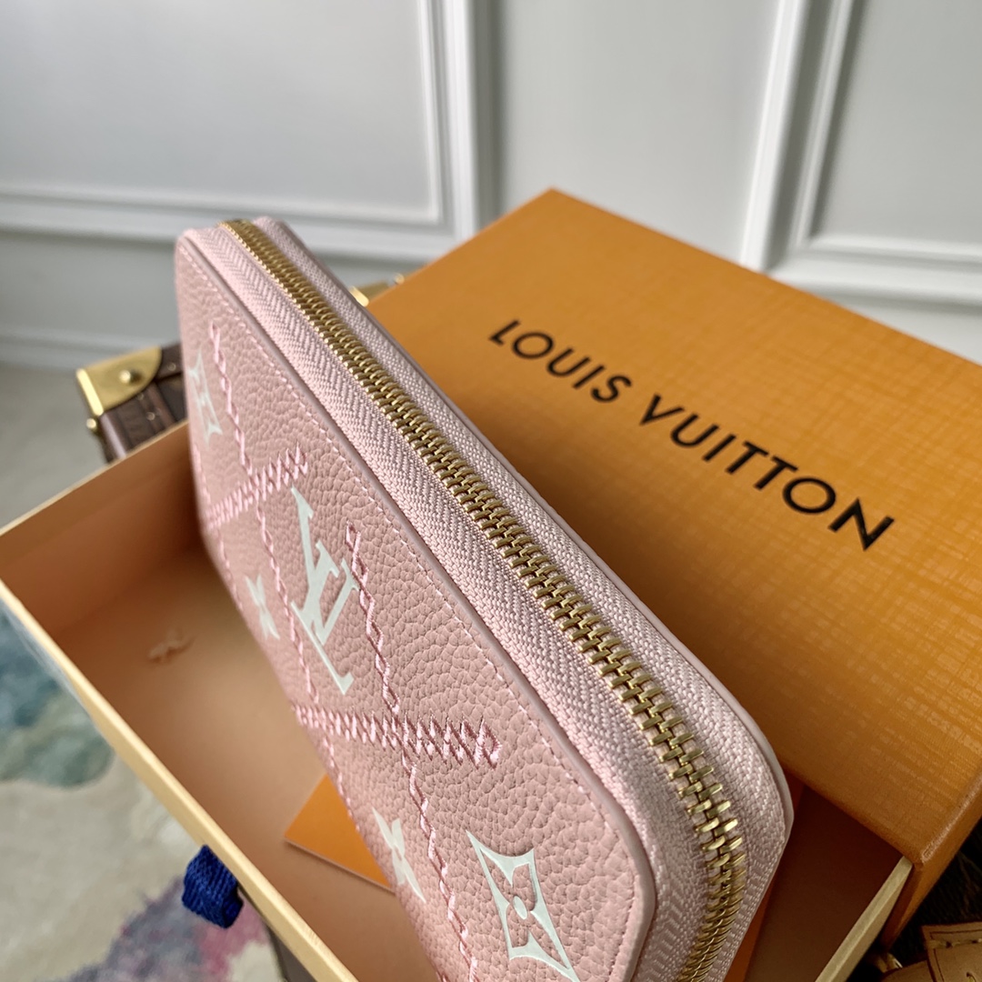 Louis Vuitton Monogram Vernis Zippy Wallet M81141-19.5×10.5×2.5CM