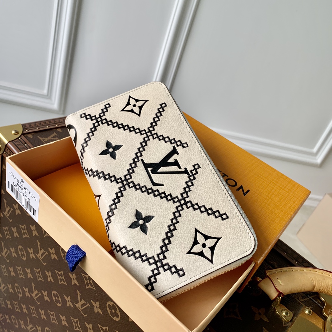 Louis Vuitton Monogram Vernis Zippy Wallet M81141-19.5×10.5×2.5CM