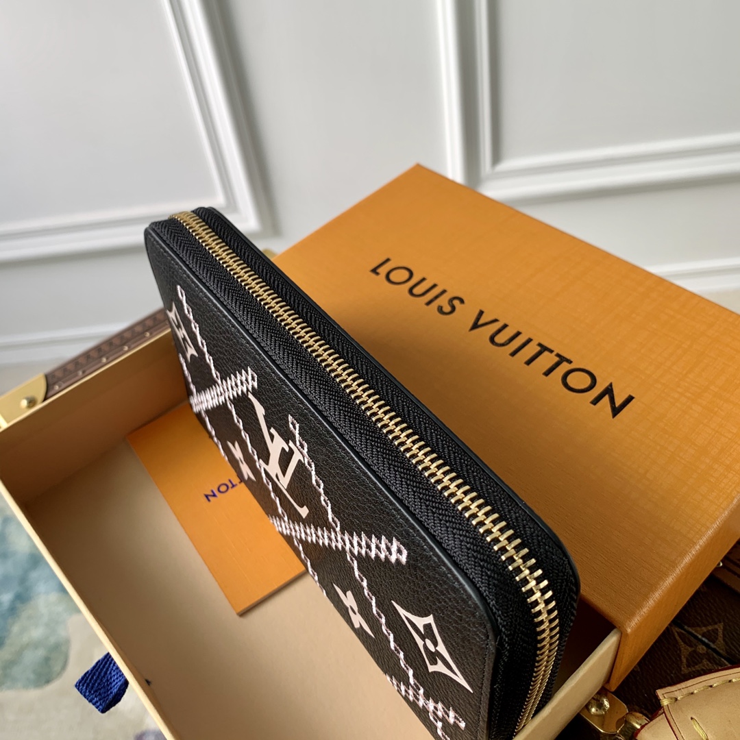 Louis Vuitton Monogram Vernis Zippy Wallet M81141-19.5×10.5×2.5CM