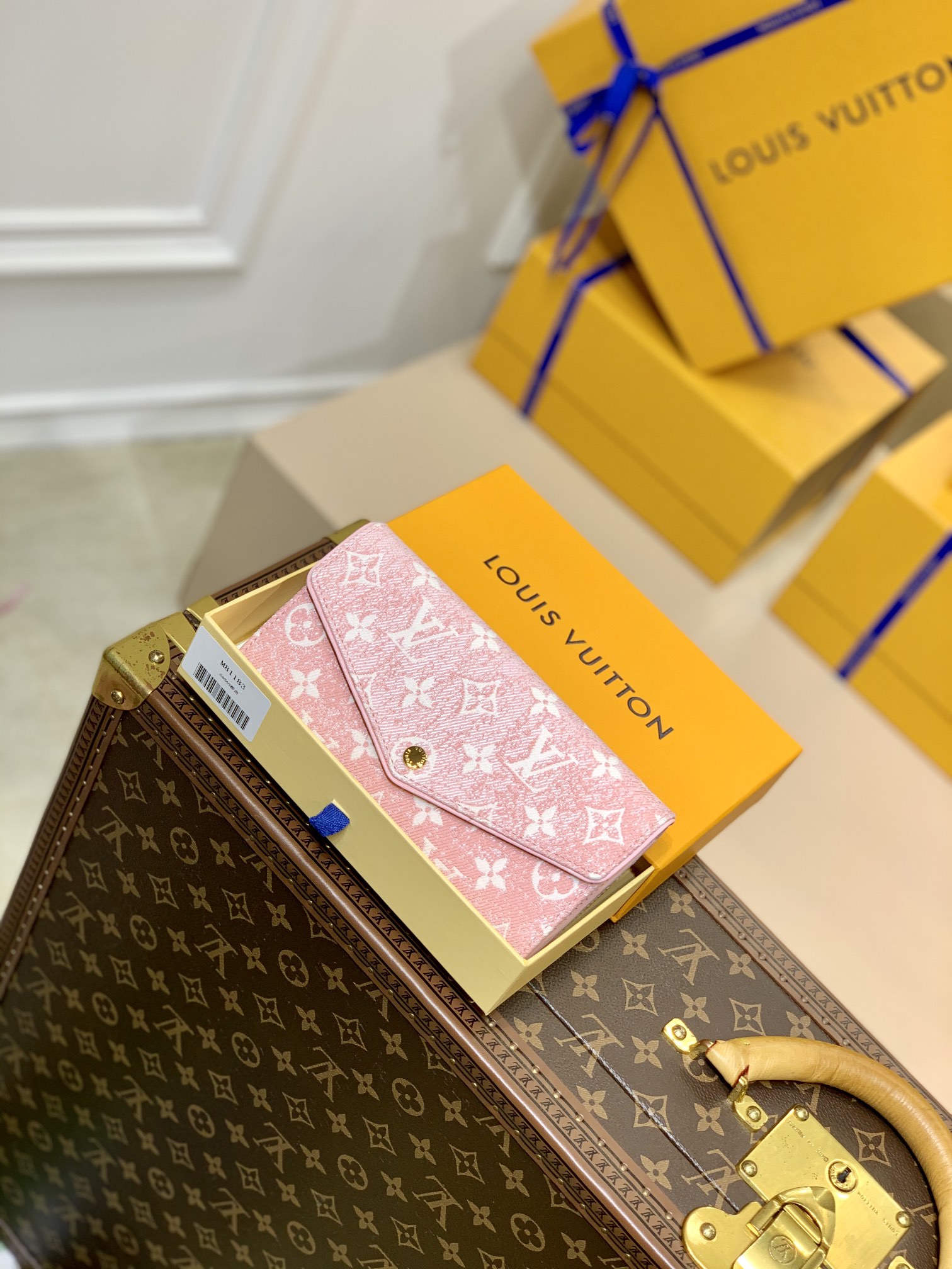 Louis Vuitton Sarah Wallet M81183-19.5×10.5×2.5CM