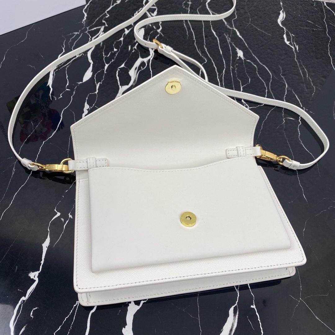 Prada 1BP020 Saffiano Chain Bag-20*12*4CM