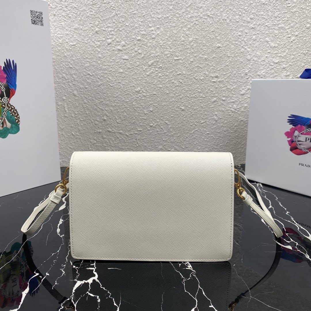 Prada 1BP020 Saffiano Chain Bag-20*12*4CM