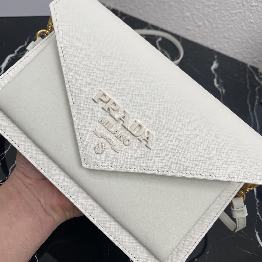 Prada 1BP020 Saffiano Chain Bag-20*12*4CM