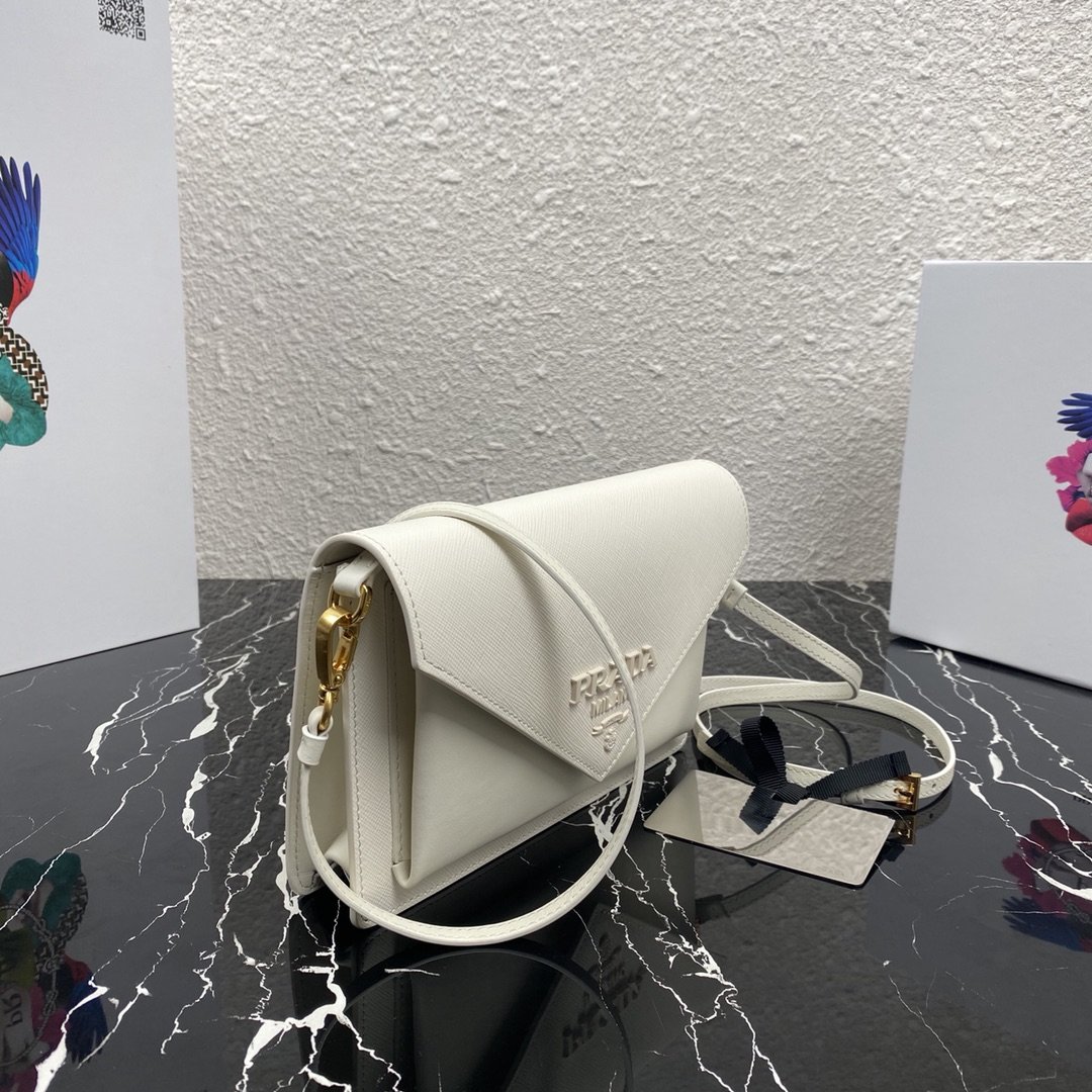 Prada 1BP020 Saffiano Chain Bag-20*12*4CM