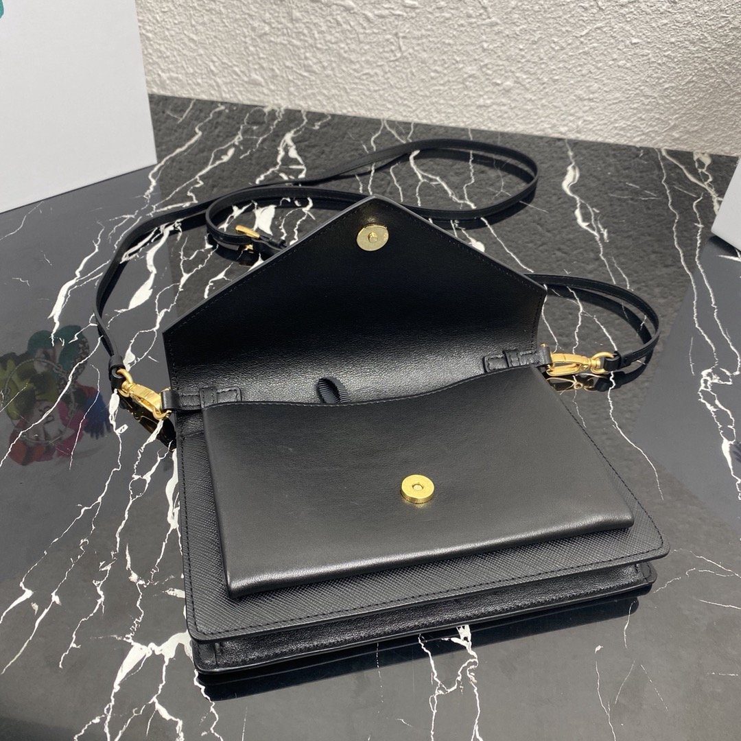 Prada 1BP020 Saffiano Chain Bag-20*12*4CM