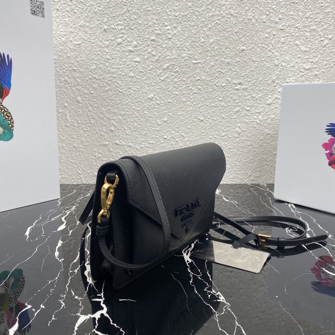Prada 1BP020 Saffiano Chain Bag-20*12*4CM