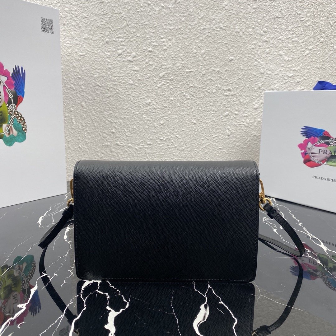 Prada 1BP020 Saffiano Chain Bag-20*12*4CM