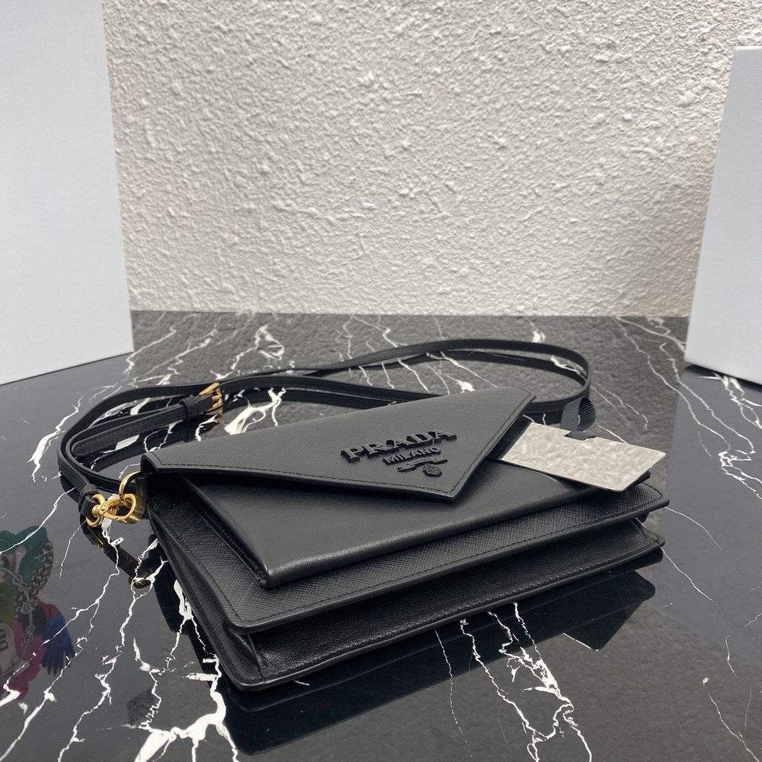 Prada 1BP020 Saffiano Chain Bag-20*12*4CM