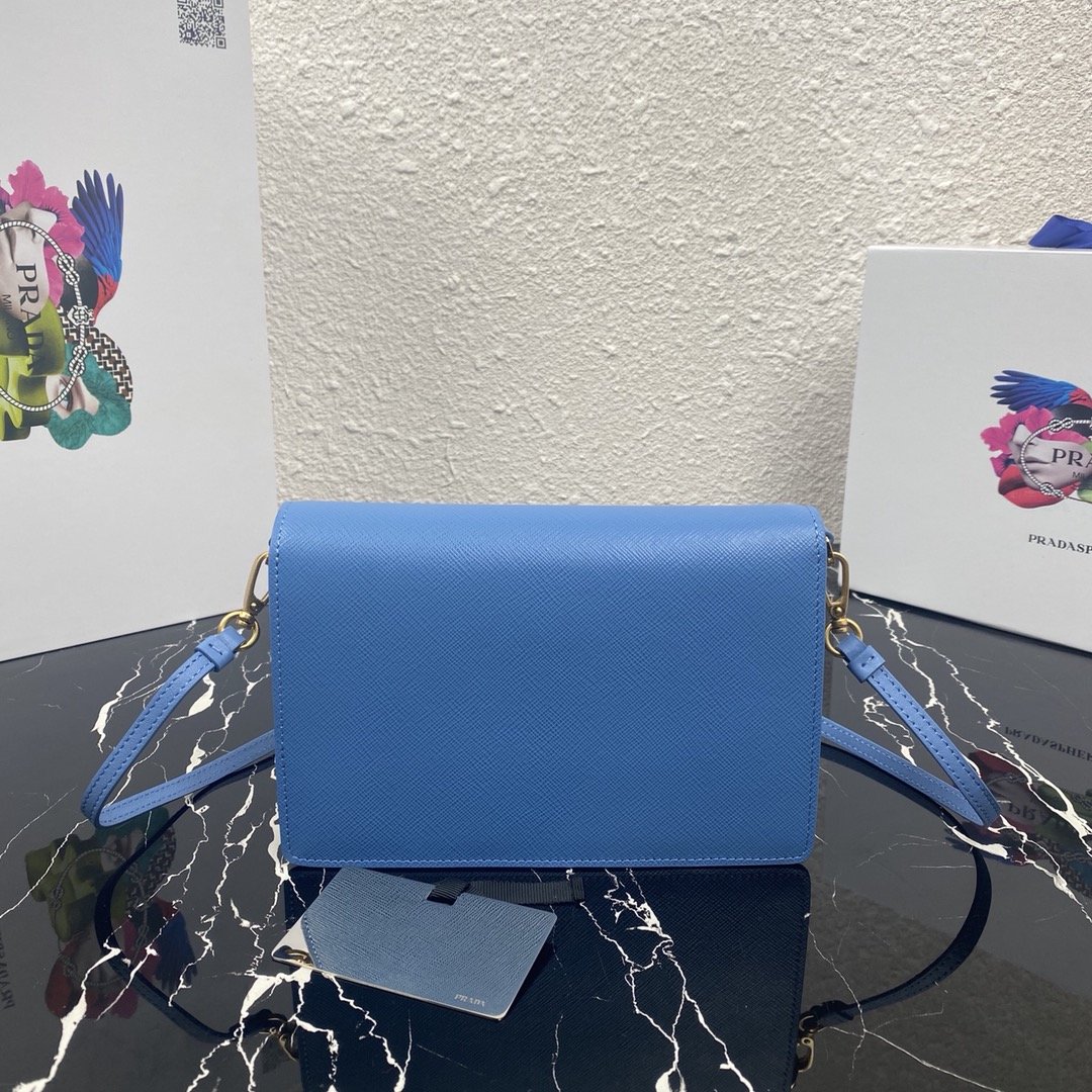 Prada 1BP020 Saffiano Chain Bag-20*12*4CM