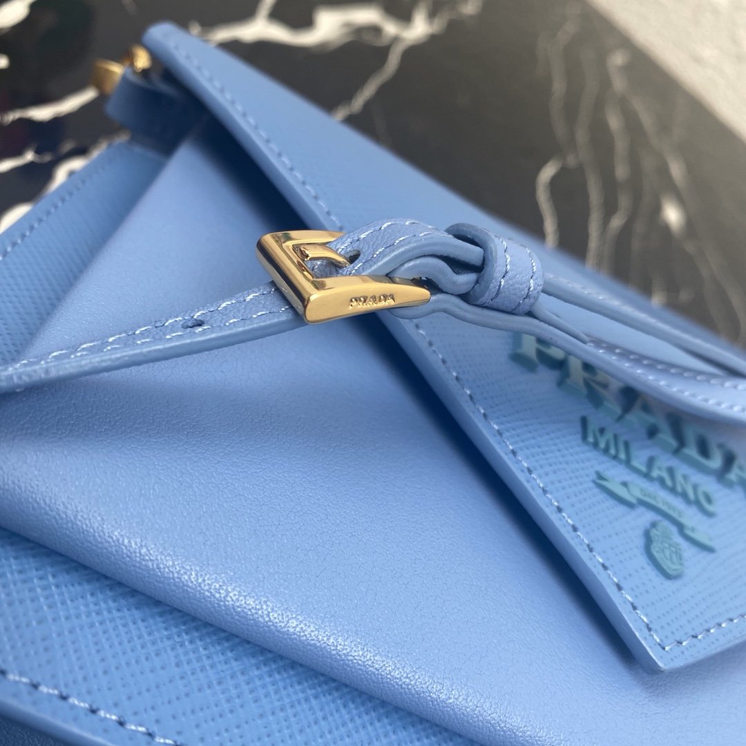 Prada 1BP020 Saffiano Chain Bag-20*12*4CM