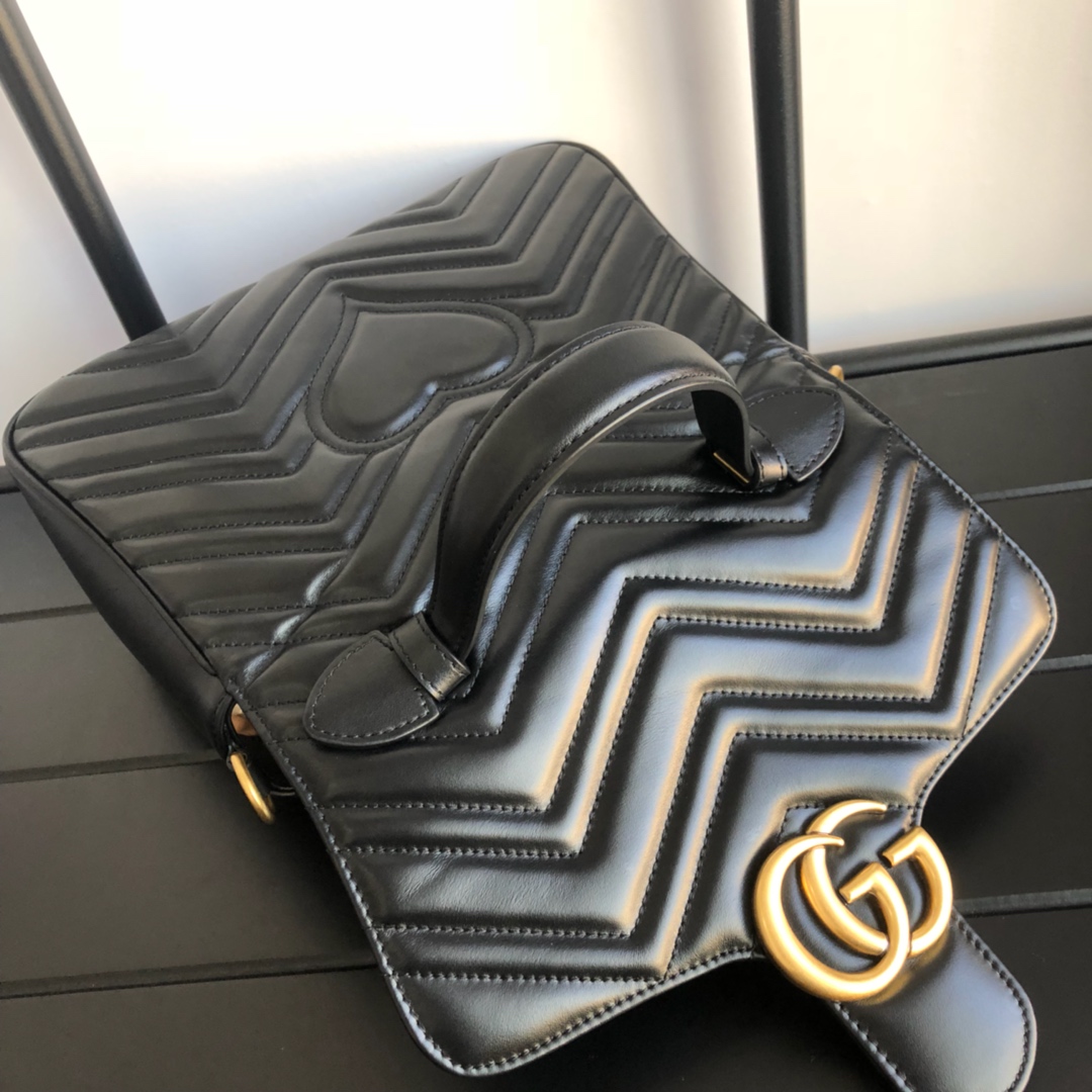 Gucci Marmont Bag-27*19*11CM Gucci Marmont Bag-27*19*11CM