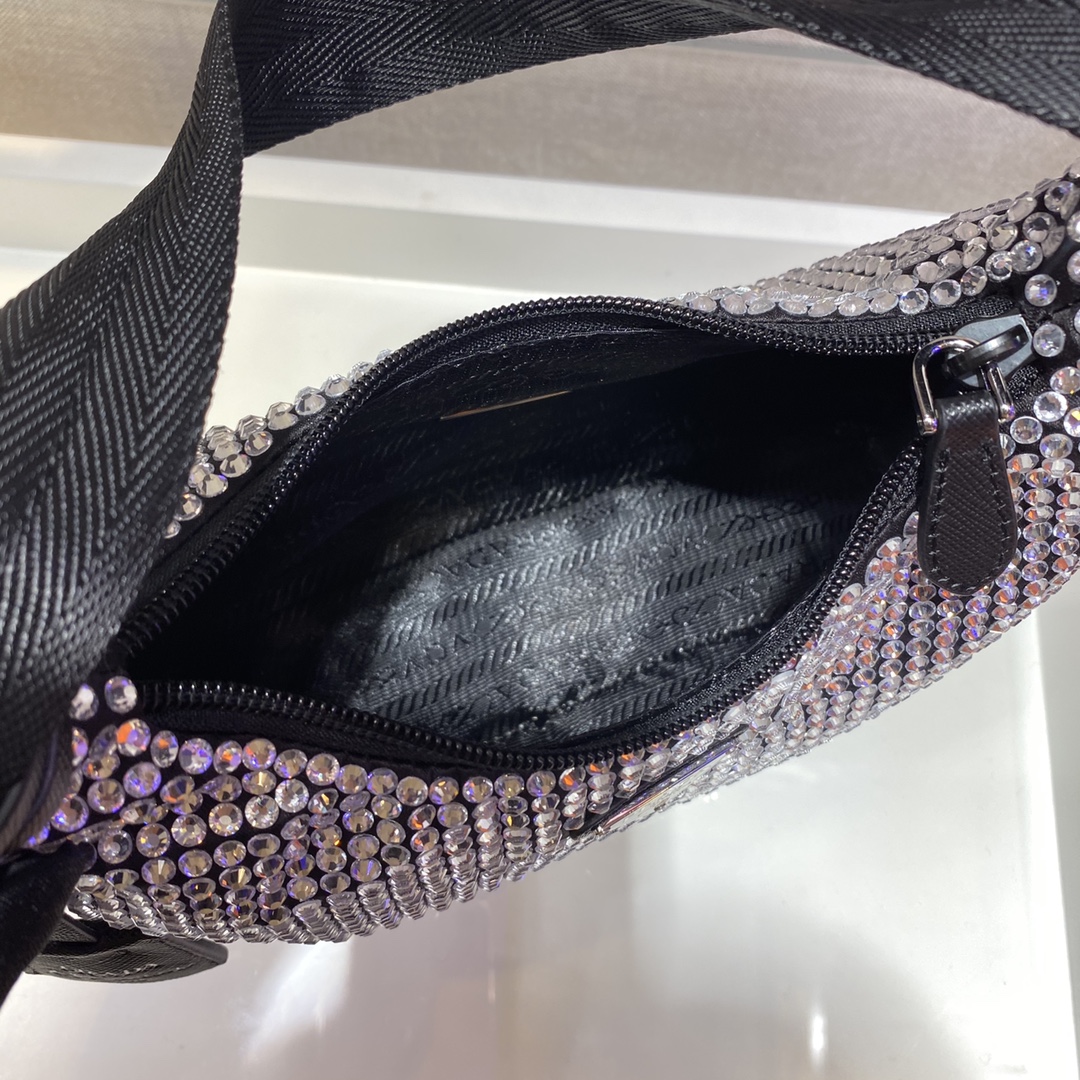 Prada Nylon 1NE515 Hobo Bag-23*14*5CM Prada Nylon 1NE515 Hobo Bag-23*14*5CM
