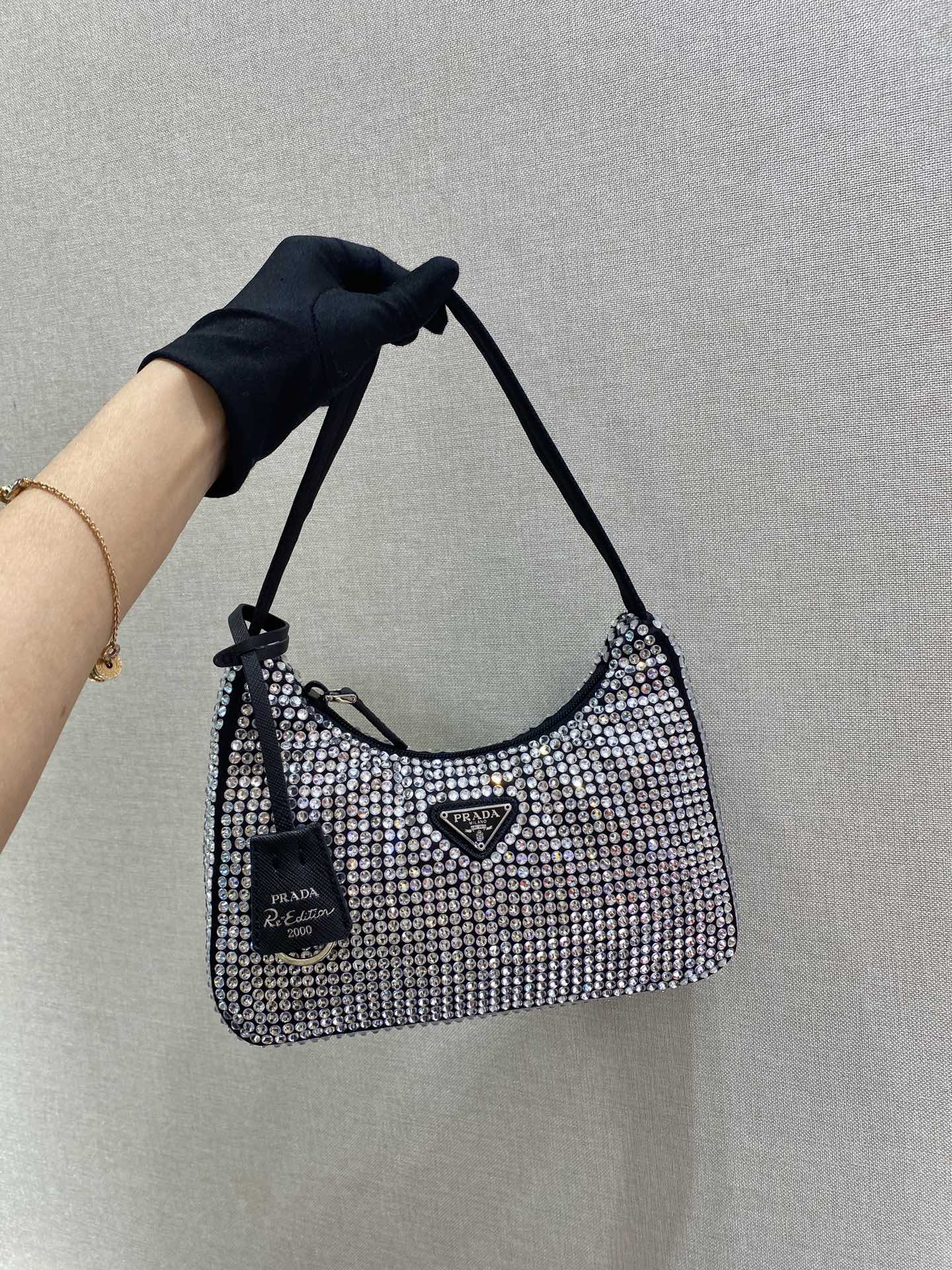 Prada Nylon 1NE515 Hobo Bag-23*14*5CM Prada Nylon 1NE515 Hobo Bag-23*14*5CM