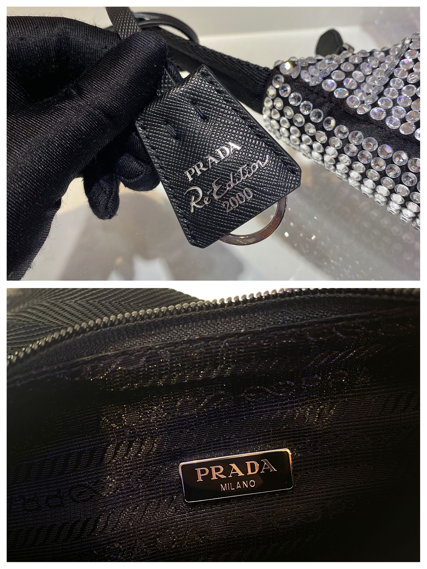 Prada Nylon 1NE515 Hobo Bag-23*14*5CM Prada Nylon 1NE515 Hobo Bag-23*14*5CM