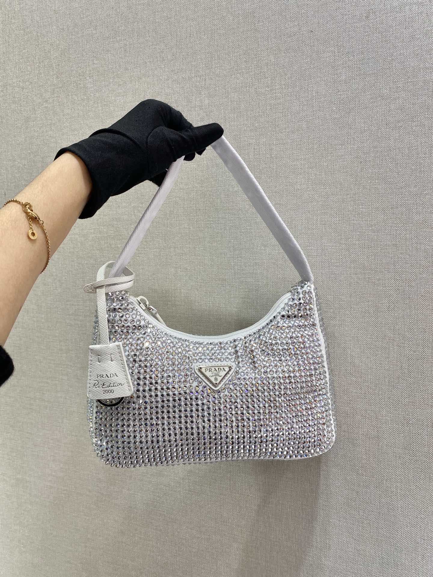 Prada Nylon 1NE515 Hobo Bag-23*14*5CM