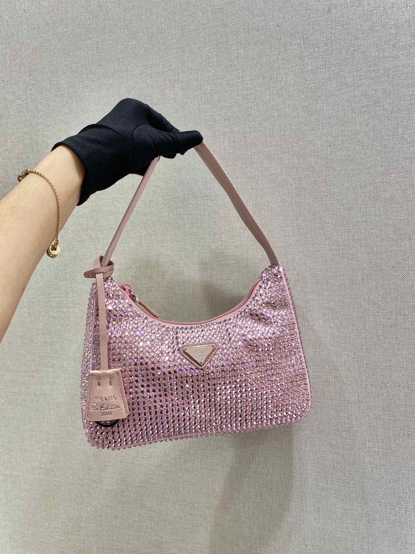 Prada Nylon 1NE515 Hobo Bag-23*14*5CM
