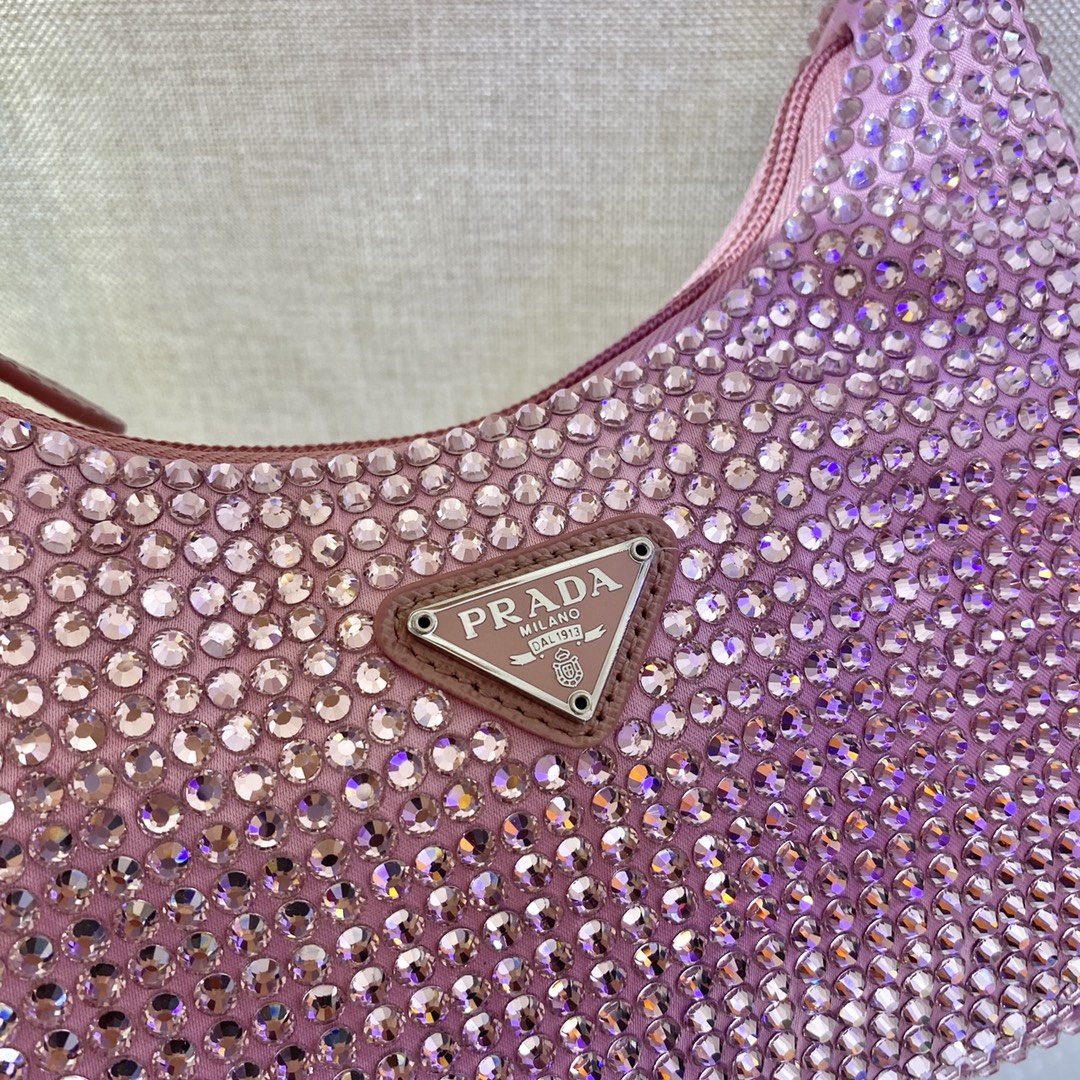 Prada Nylon 1NE515 Hobo Bag-23*14*5CM
