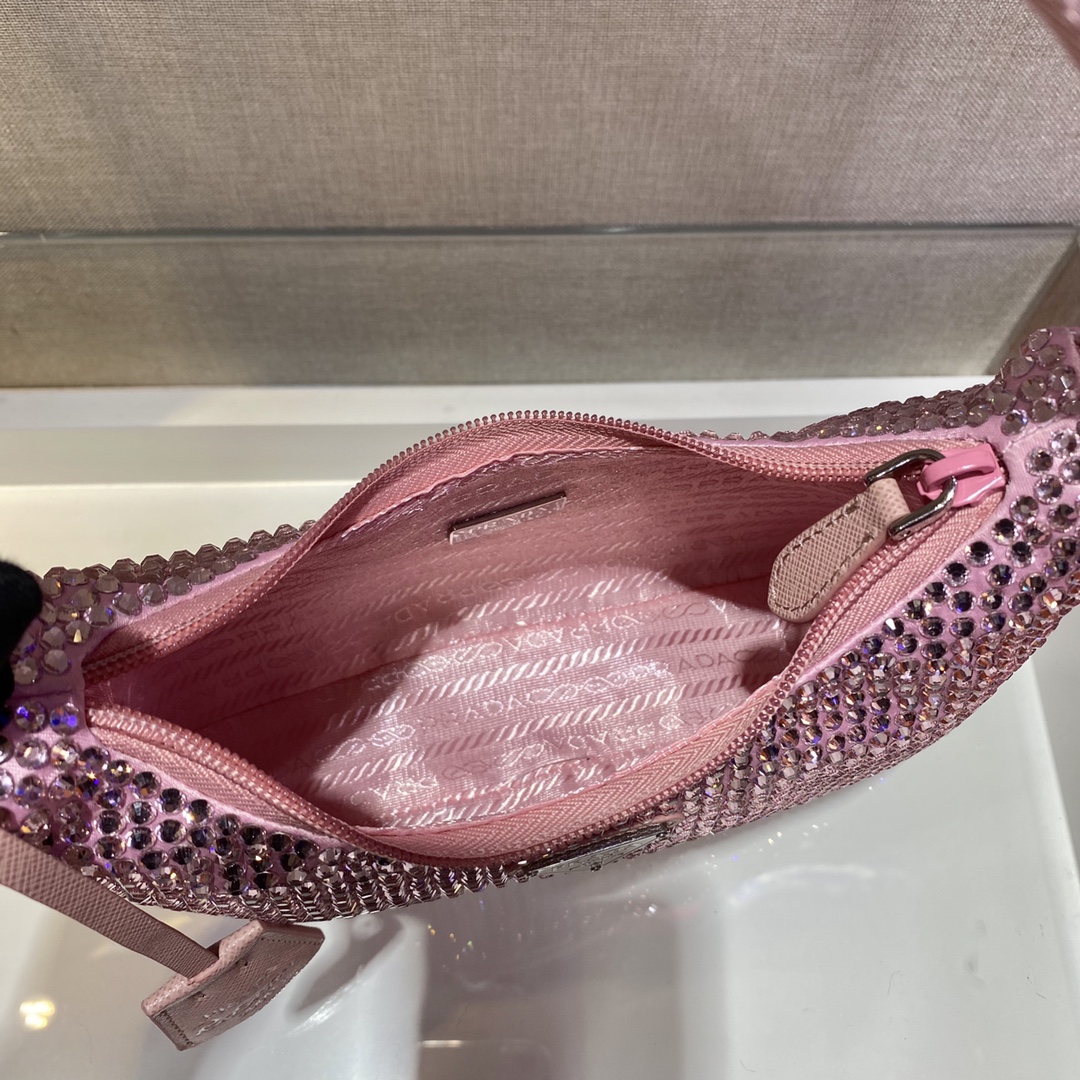Prada Nylon 1NE515 Hobo Bag-23*14*5CM