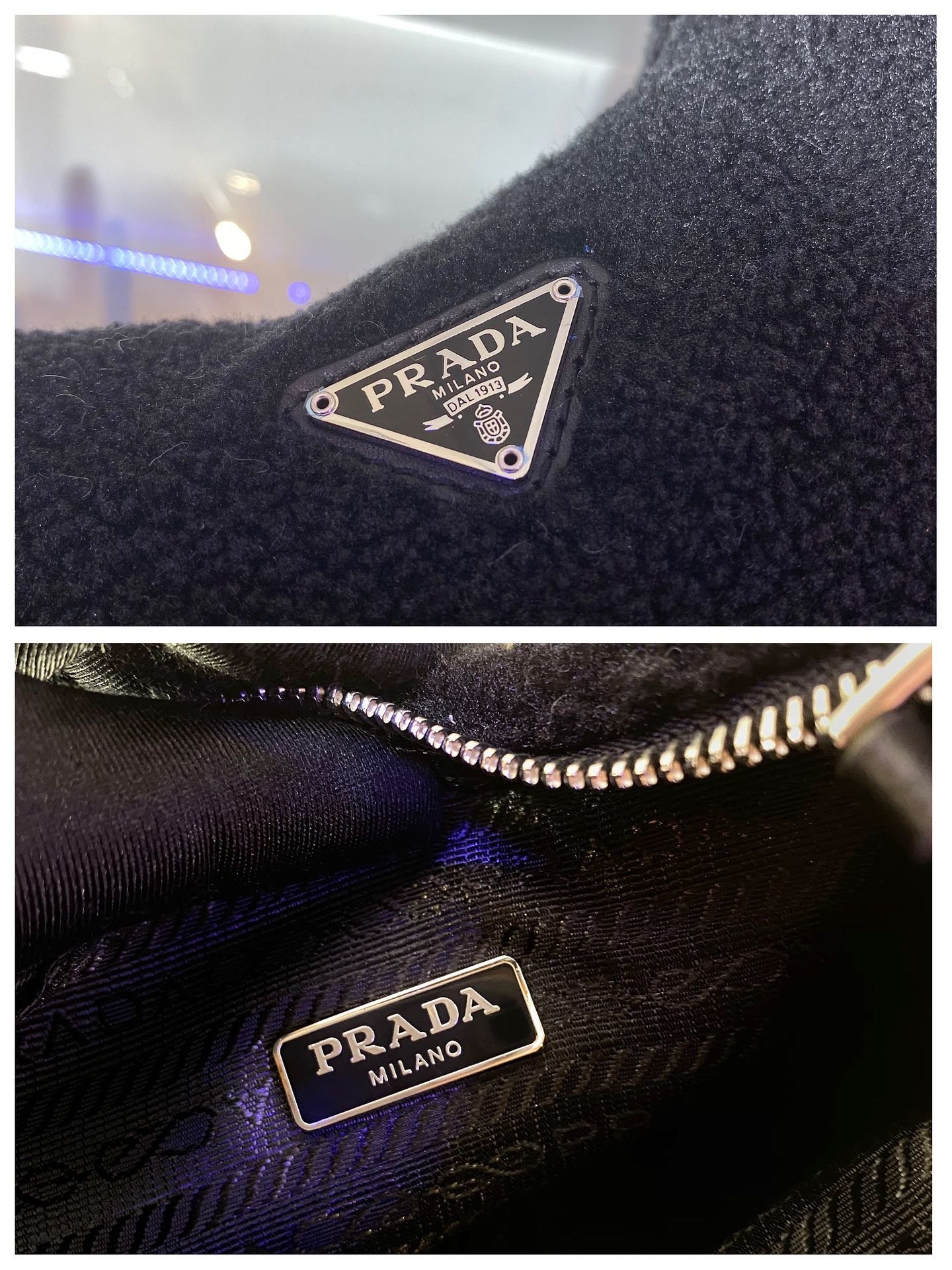 Prada Nylon NE515 Hobo Bag-23*14*5CM