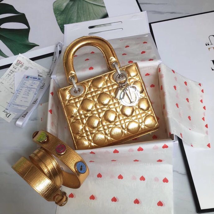Lady Diro Bag-Gold Hardware-20*16.5*8CM