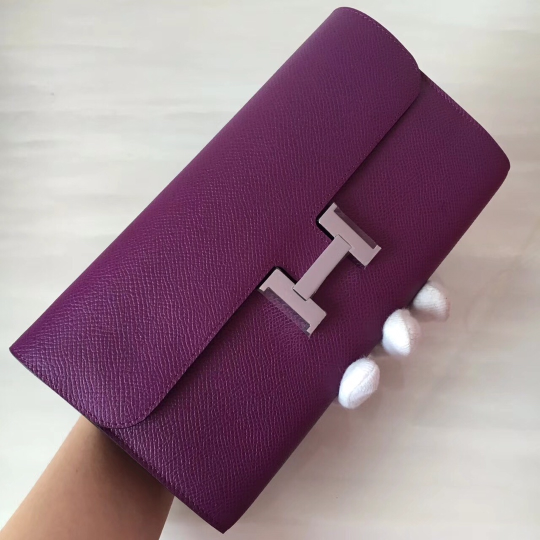 Hermes Constance Wallet Epsom