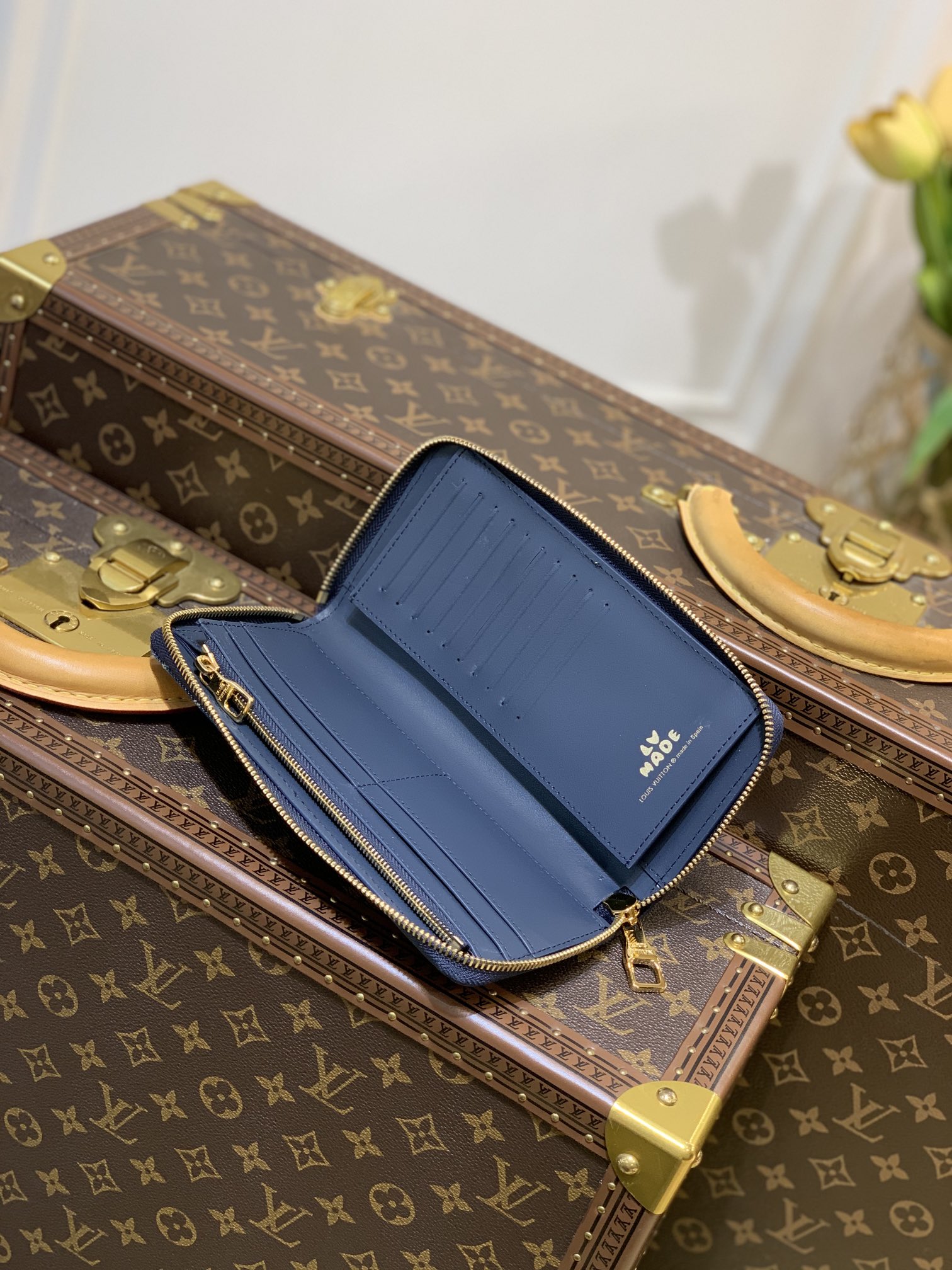 Louis Vuitton Zippy Vertical Wallet M63095-20*10CM