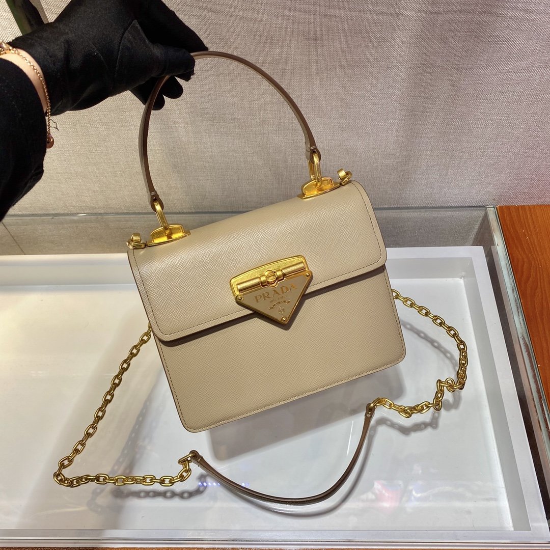 Prada 1BD021 Chain Bag-20*17*8.5CM