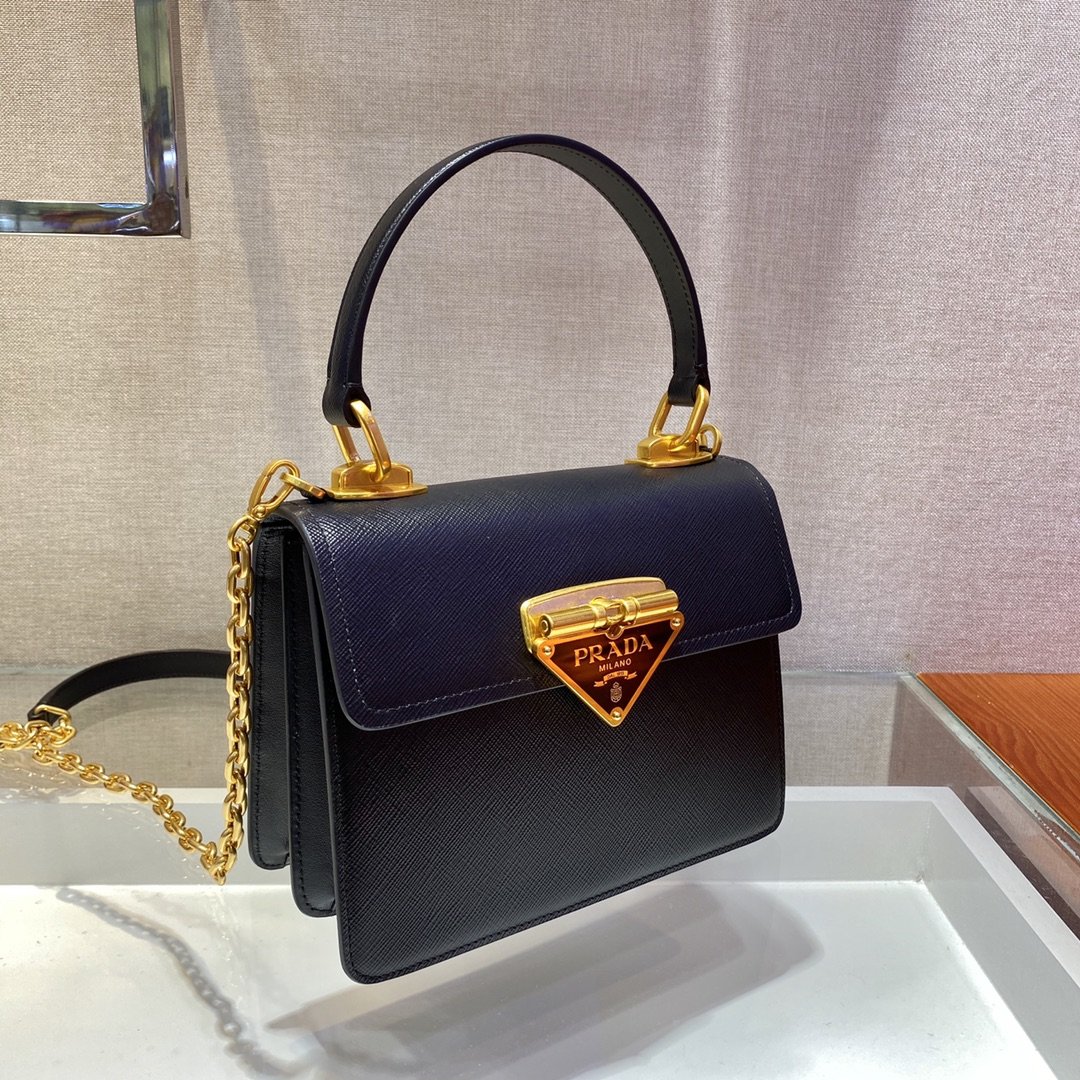 Prada 1BD021 Chain Bag-20*17*8.5CM