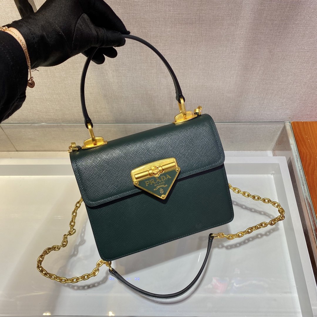 Prada 1BD021 Chain Bag-20*17*8.5CM