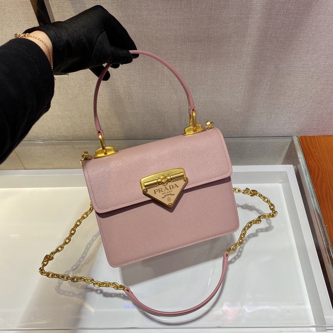 Prada 1BD021 Chain Bag-20*17*8.5CM