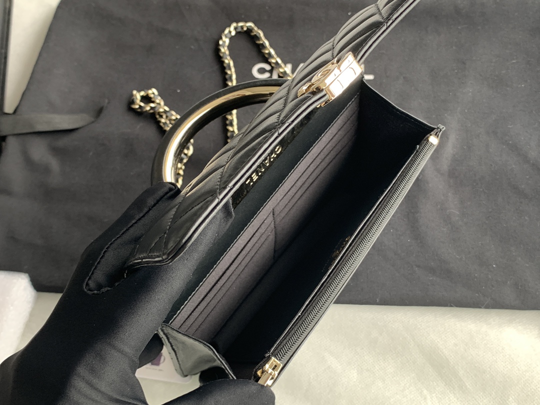 Ch@Nel Woc-12.3×19.2X3.5CM