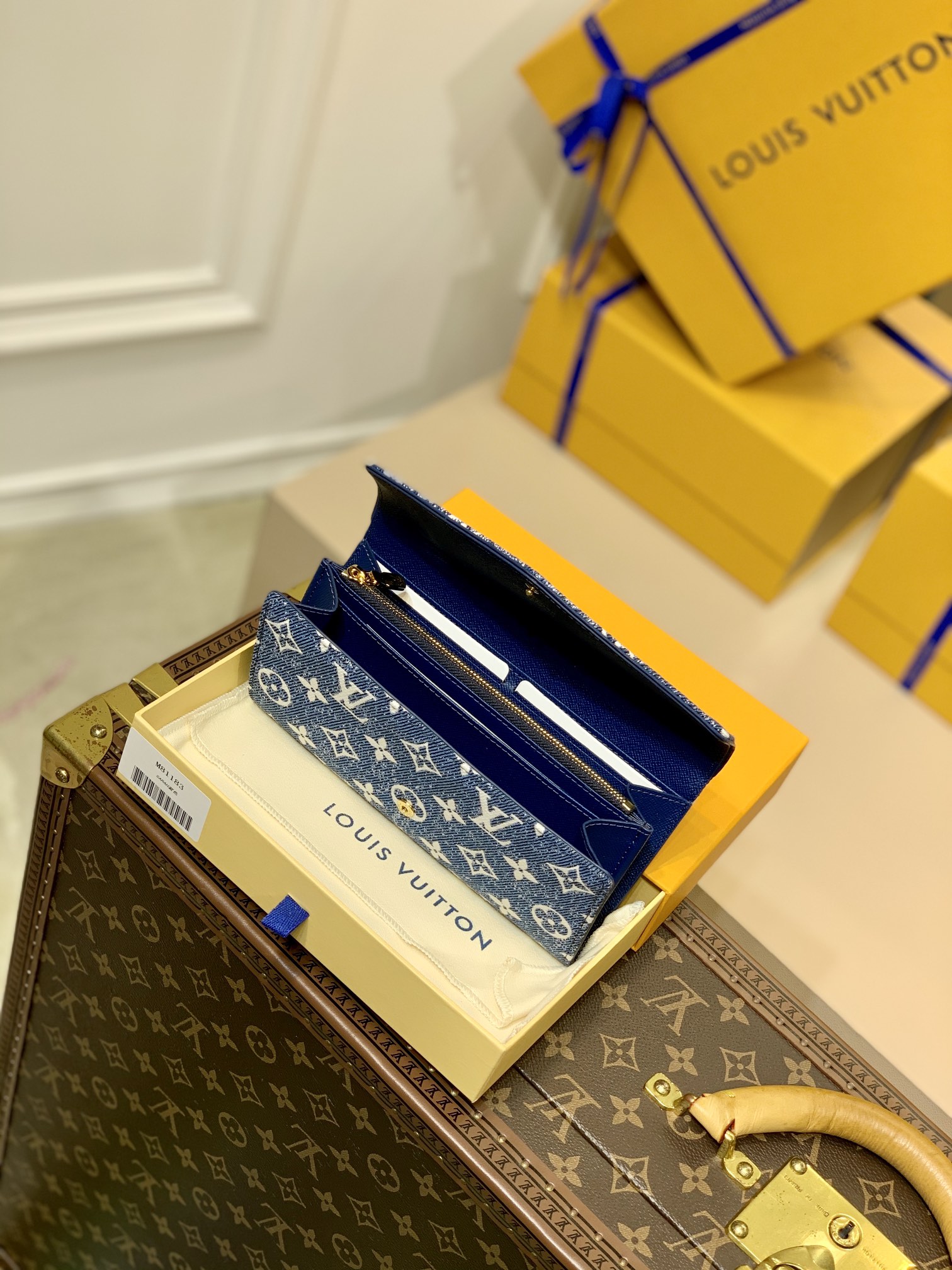 Louis Vuitton Sarah Wallet M81183-19.5×10.5×2.5CM Louis Vuitton Sarah Wallet M81183-19.5×10.5×2.5CM
