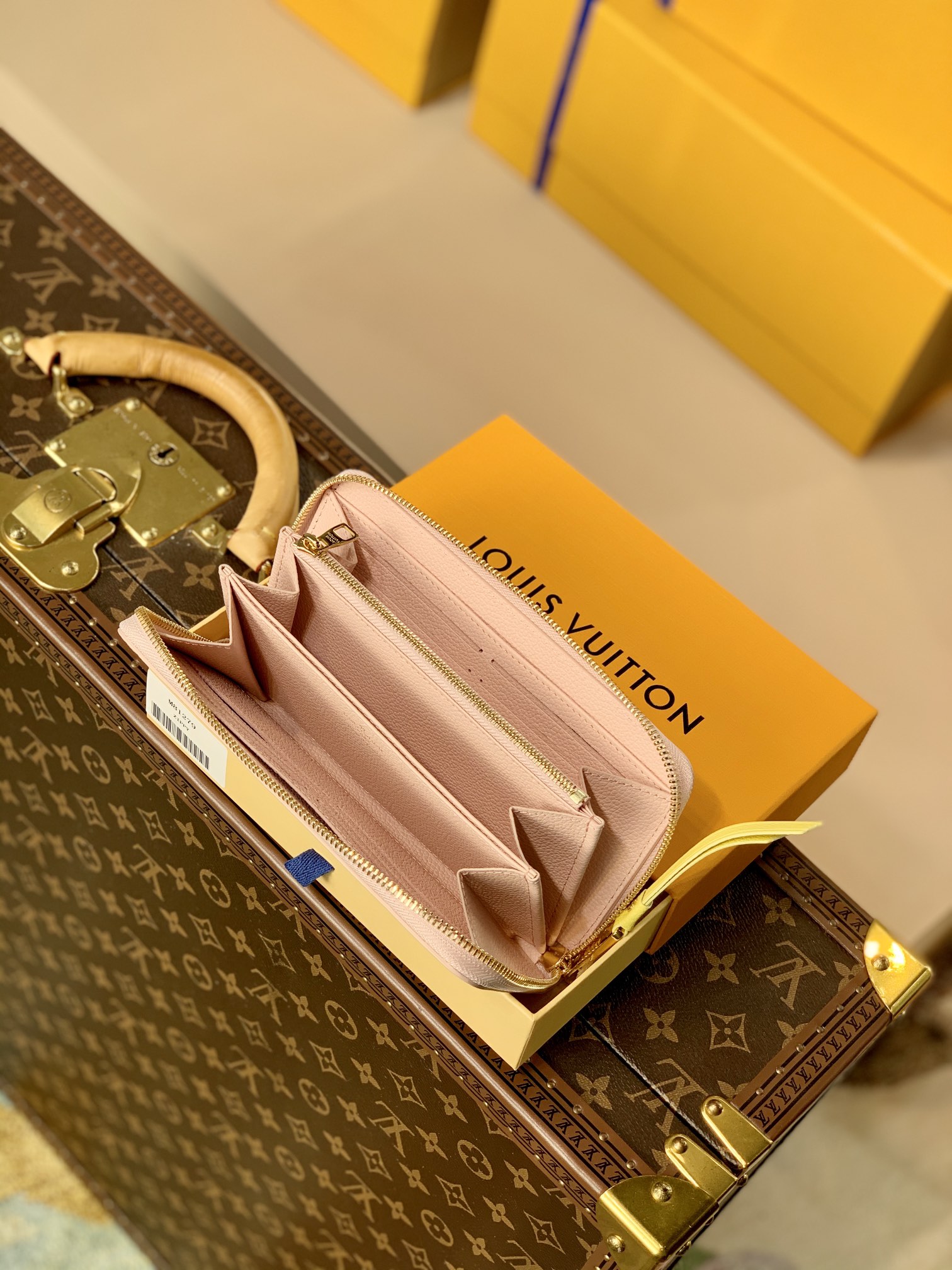 Louis Vuitton Spring in the City Zippy Wallet M81280-19.5×10.5×2.5CM Louis Vuitton Spring in the City Zippy Wallet M81280-19.5×10.5×2.5CM