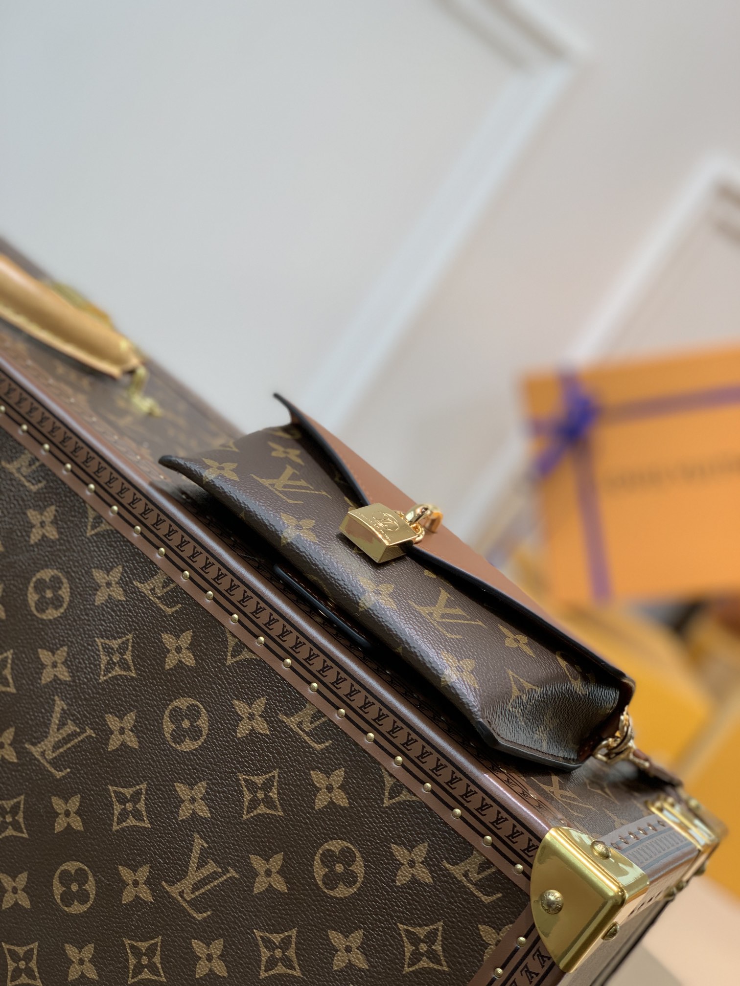 Louis Vuitton Padlock on Strap-19×11×3CM Louis Vuitton Padlock on Strap-19×11×3CM