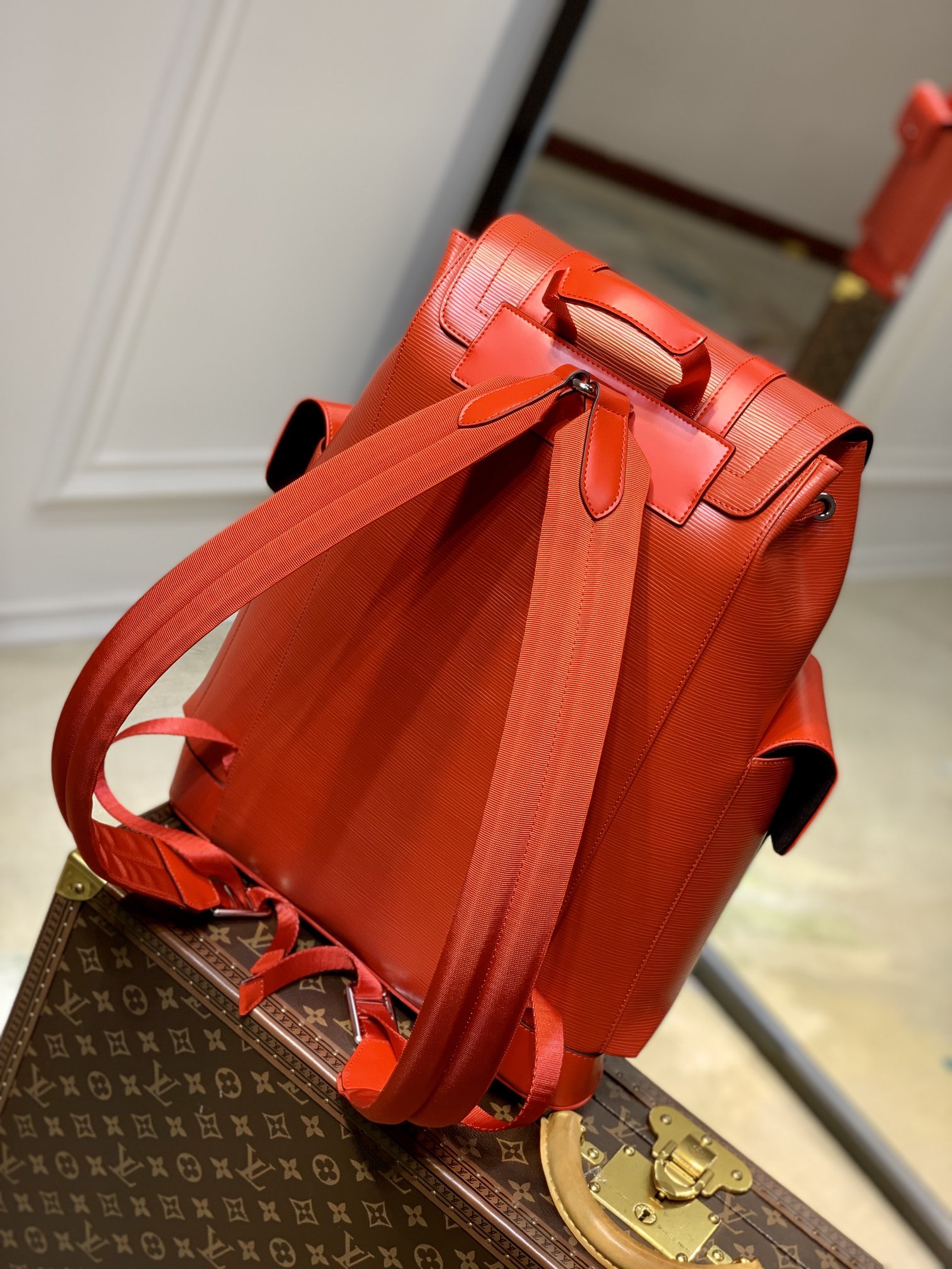 Louis Vuitton SupremeBackpack-M41379-34*13*47CM