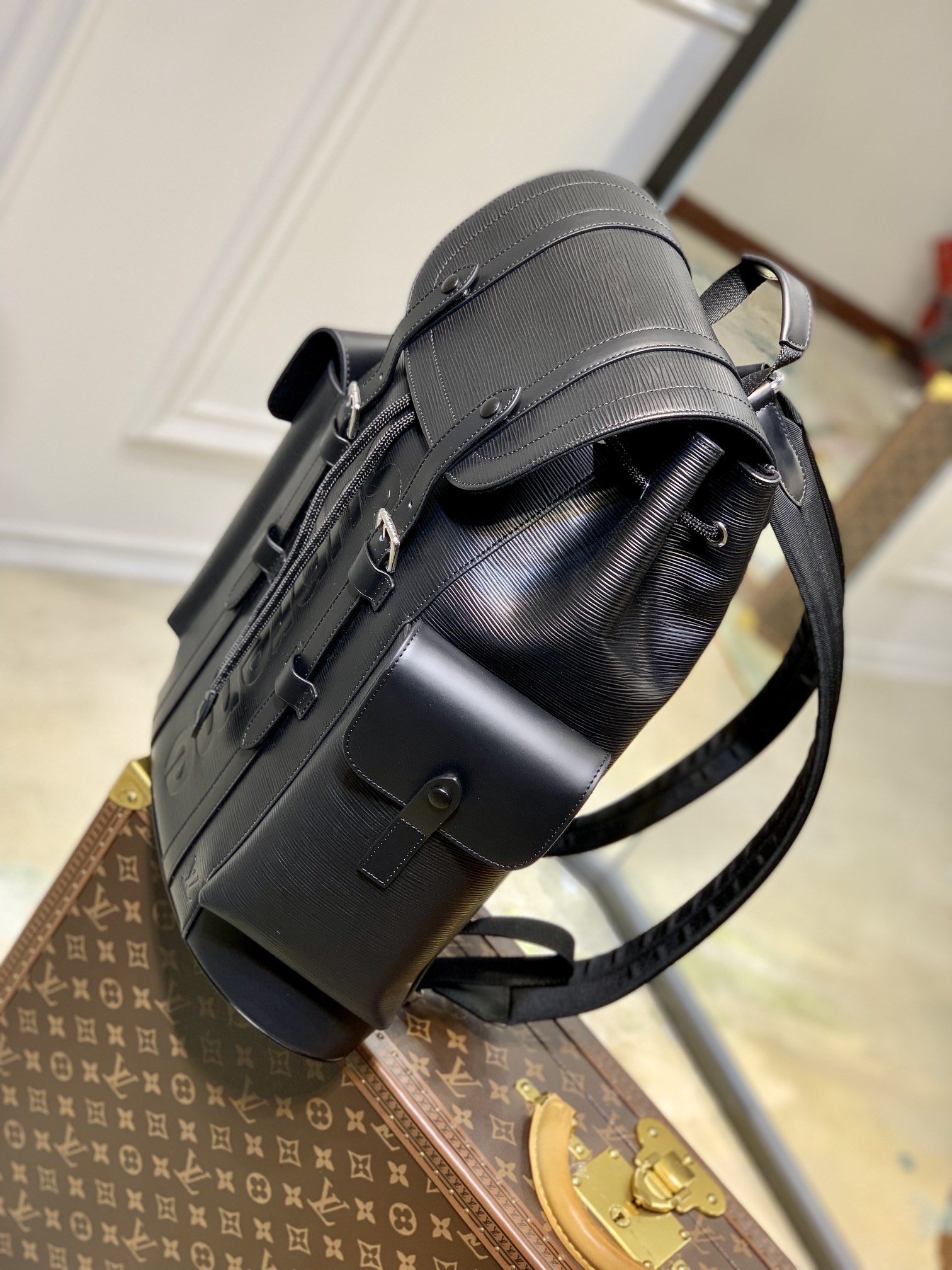 Louis Vuitton SupremeBackpack-M41379-34*13*47CM