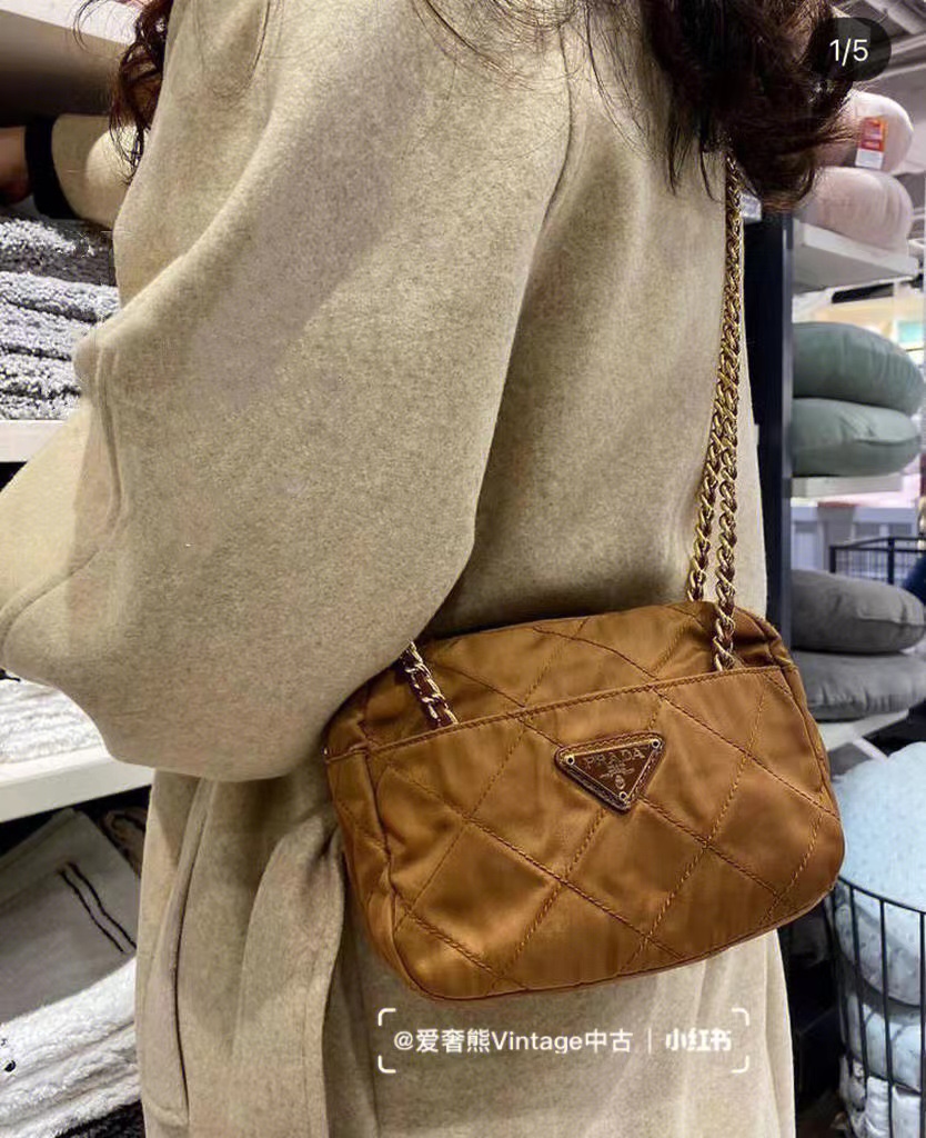 Prada 1BD632 Vintage Bag-19*14*6CM