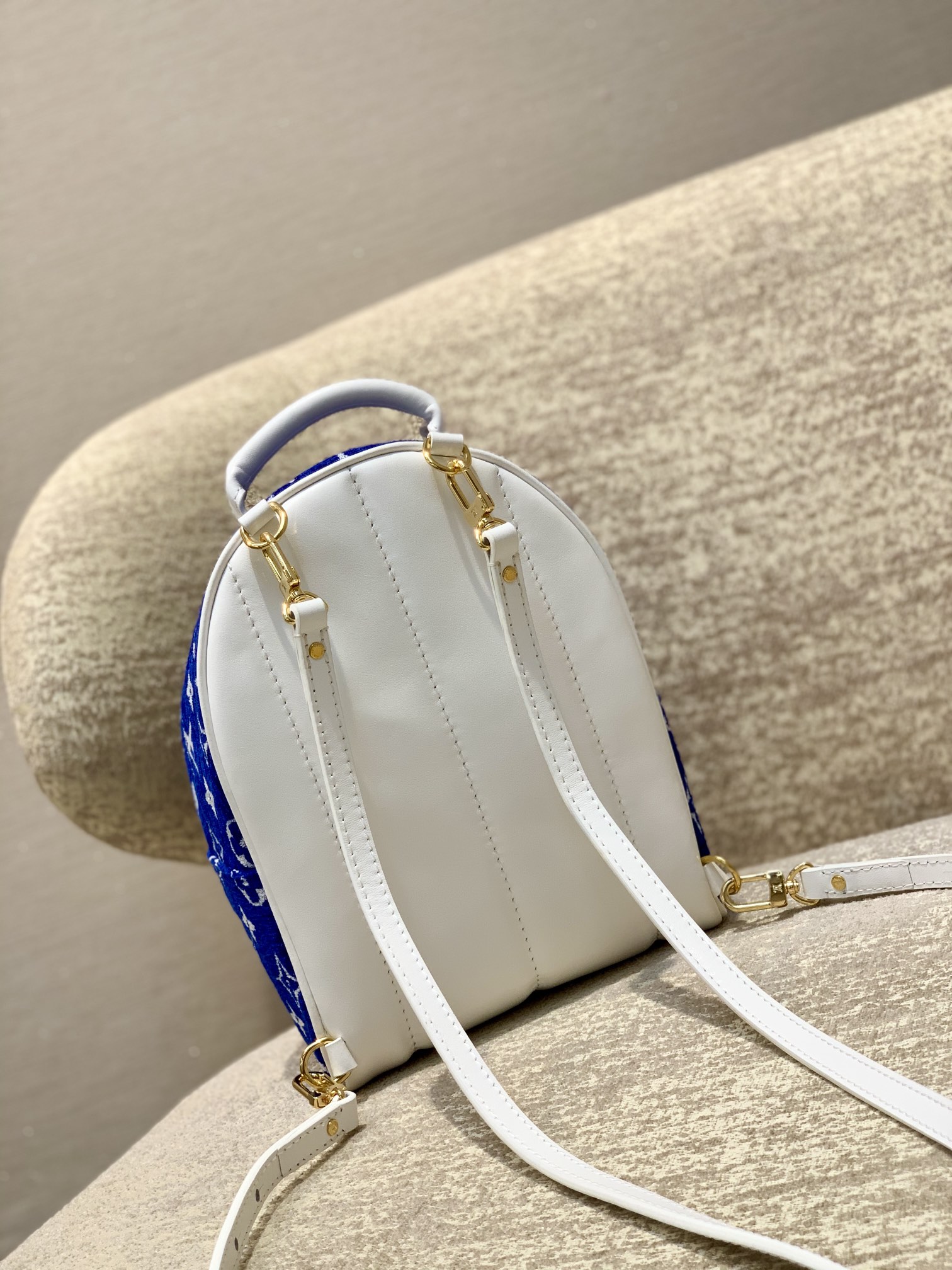Louis Vuitton Match Palm Springs Backpack-17*22*10CM